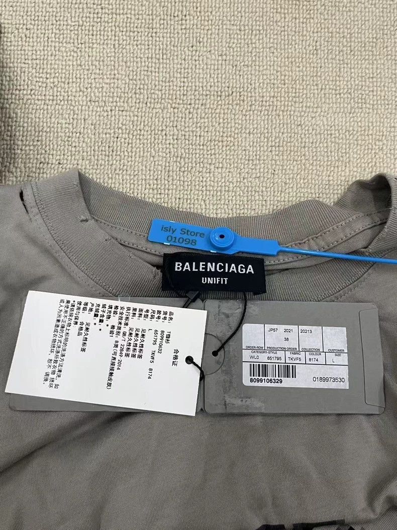 Balenciaga Mosaic fuzzy Logo BB letters loose holes to mak