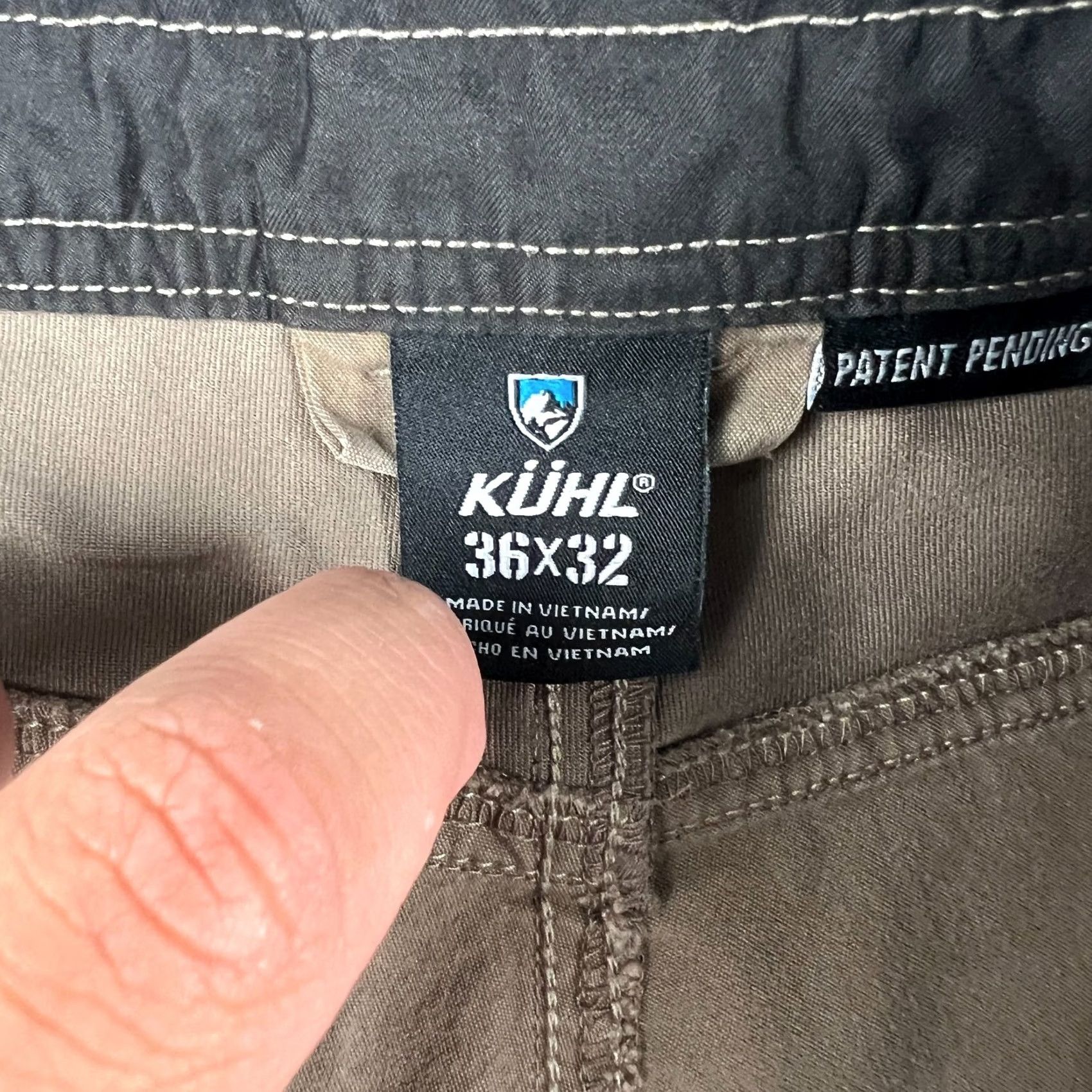 Vintage KUHL Radikl Pants Mens 36x32 Beige Hiking Stretch Outdoors Trail Camping Size US 36 / EU 52 - 4 Thumbnail