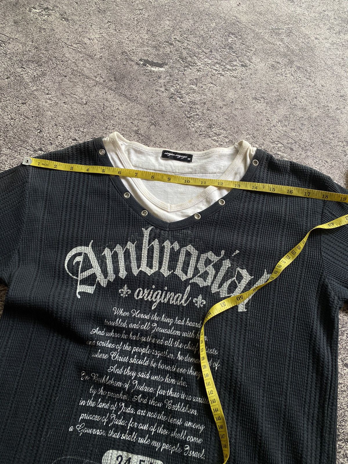 Hysteric Glamour × If Six Was Nine × Japanese Brand Y2k Virgin voyage ifsixwasnine punk tshirt Size US M / EU 48-50 / 2 - 8 Thumbnail