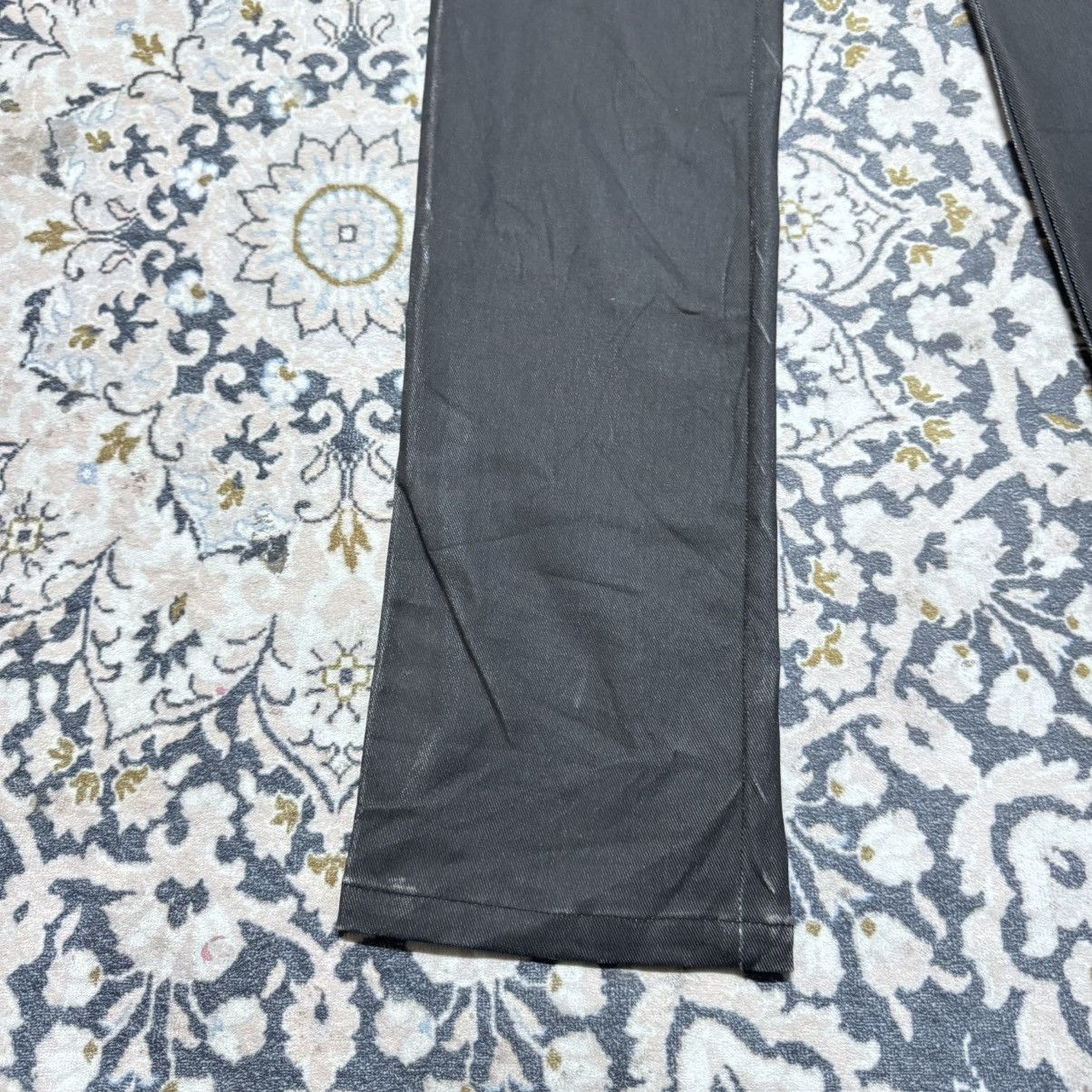 Japanese Brand Hundredclub Japan Denim Black Waxed Jeans Size US 30 / EU 46 - 15 Thumbnail