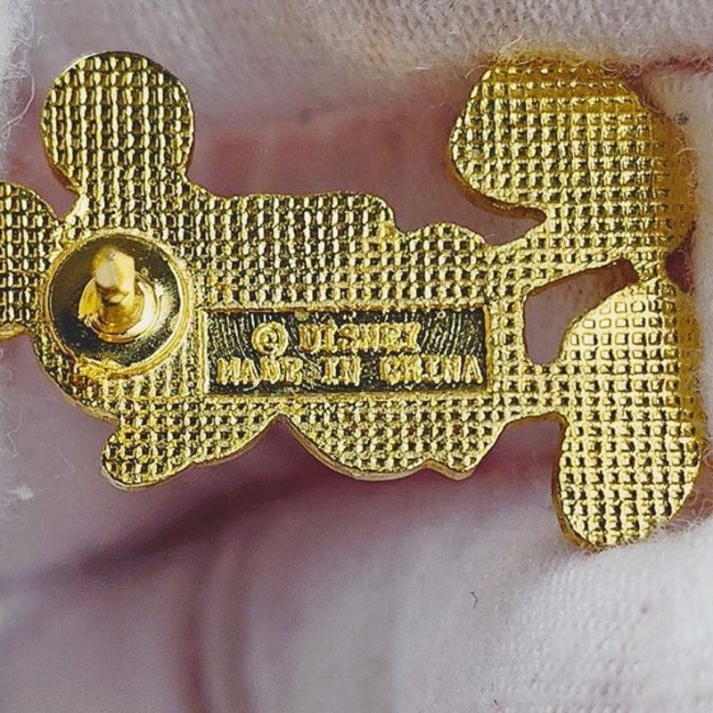 Disney Vintage Disney Mickey Mouse Enamel Pin Classic Pose Size ONE SIZE - 6 Thumbnail
