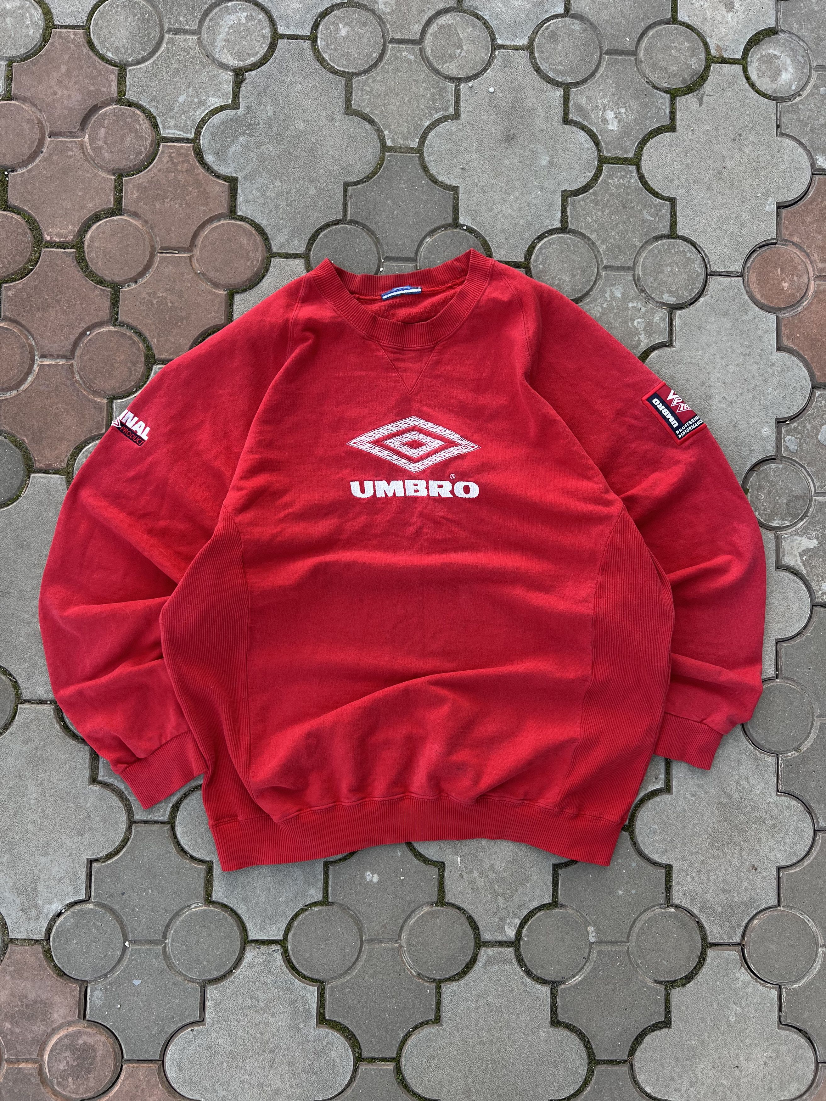 Vintage Vintage Umbro Pro Training Big Logo Sweatshirt Y2K USA