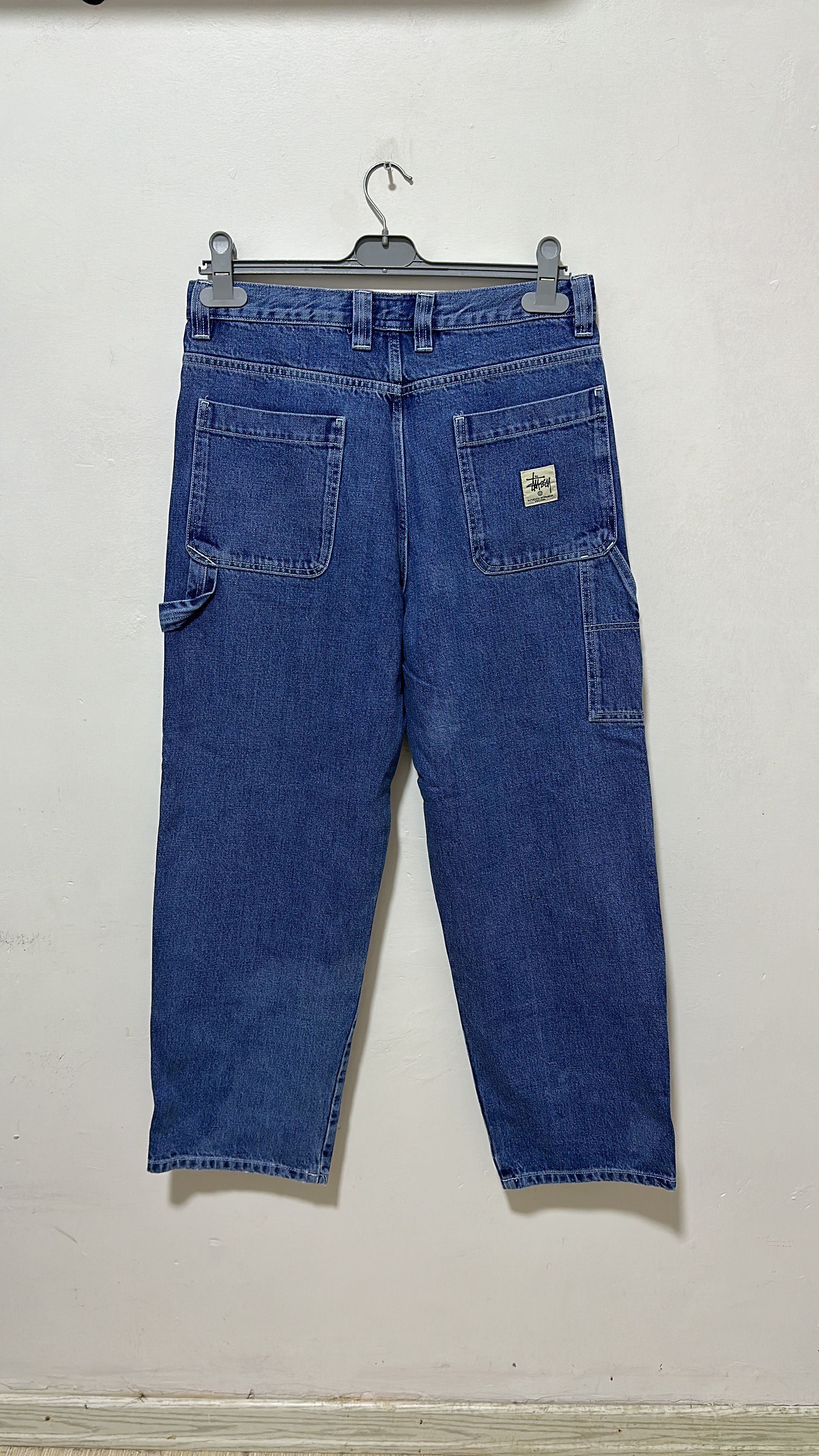 Stussy Stussy Double Knee Work Pant Blue Size 30 Size US 30 / EU 46 - 1 Thumbnail