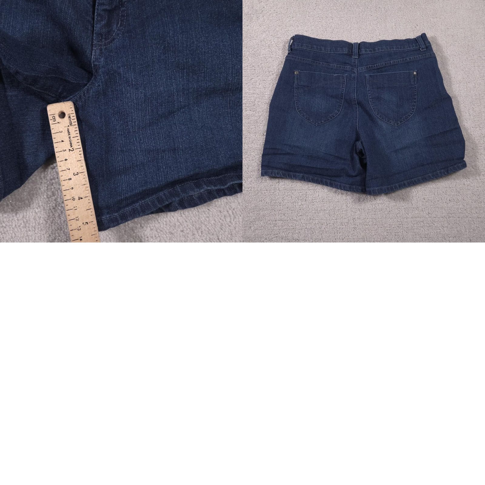 Gloria Vanderbilt VINTAGE Gloria Vanderbilt Gia Vanderbilt Shorts Womens 6 Denim Alana Short Embroidered Rhinestone Stretch Size 28" / US 6 / IT 42 - 9 Thumbnail
