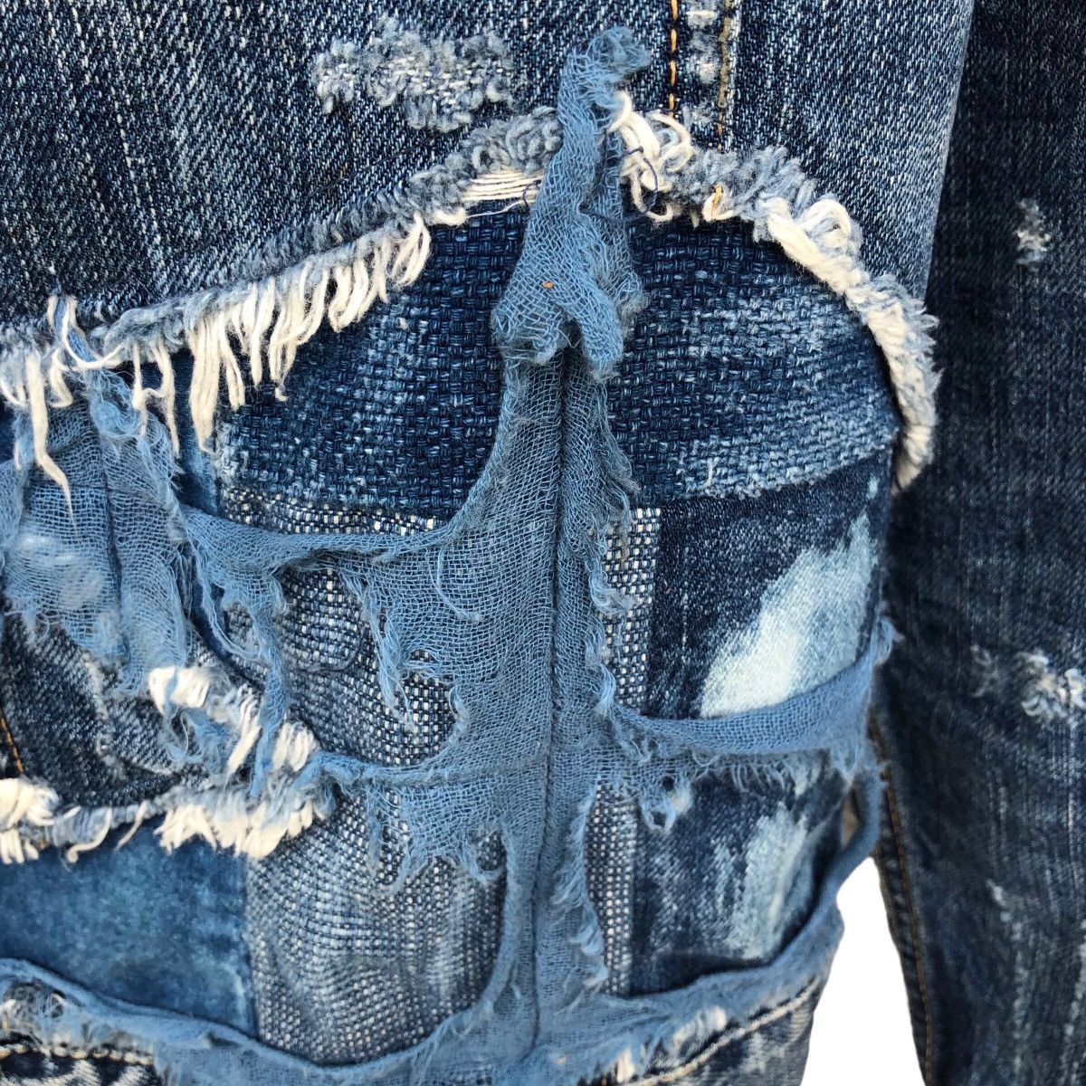 Levi's Made & Crafted Levis Made & Crafted Type IV Trucker Boro Made In Japan 🇯🇵 Size US M / EU 48-50 / 2 - 13 Thumbnail
