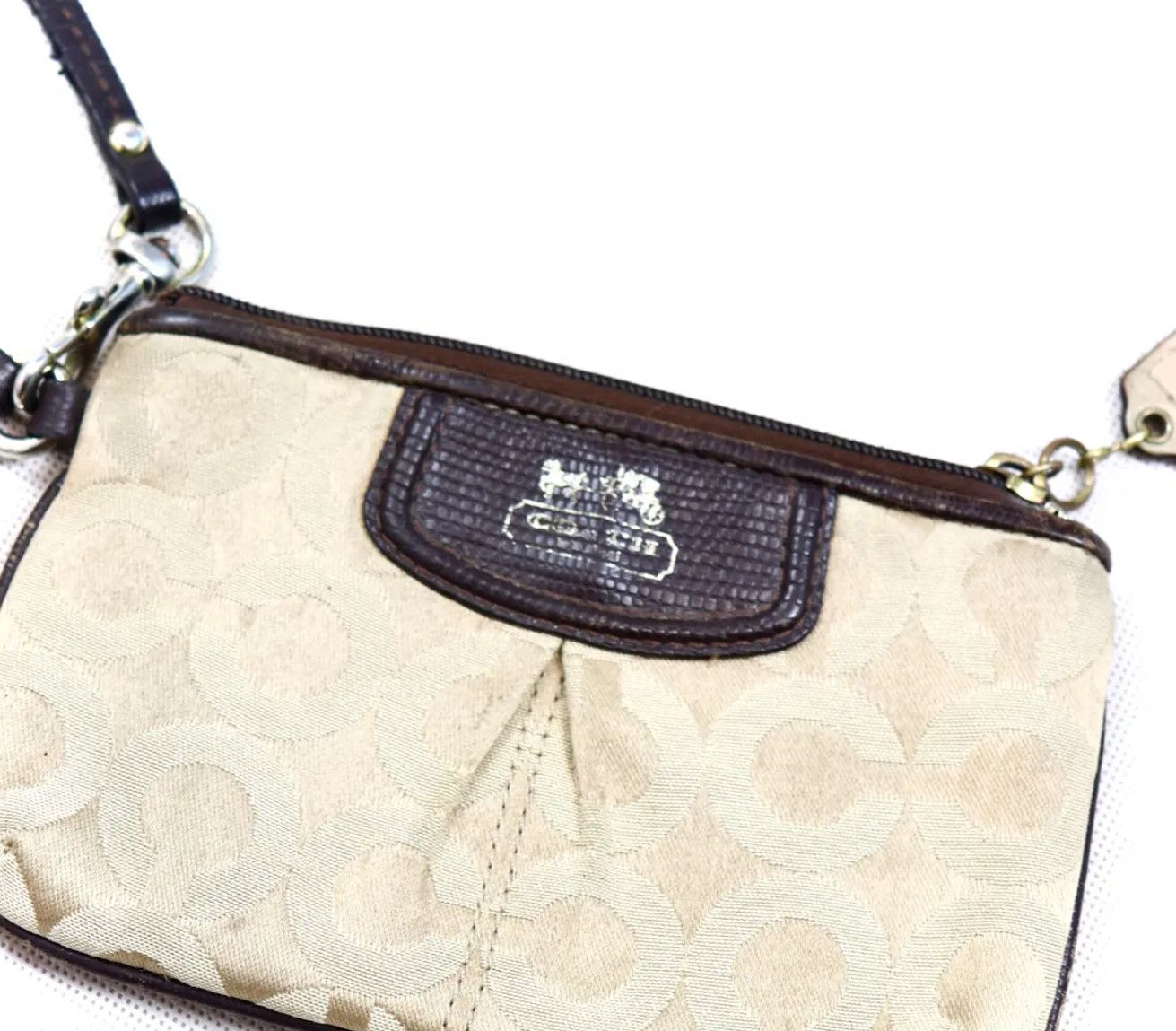 Coach Classic Monogram Hand Clutch Wallet Size ONE SIZE - 6 Thumbnail