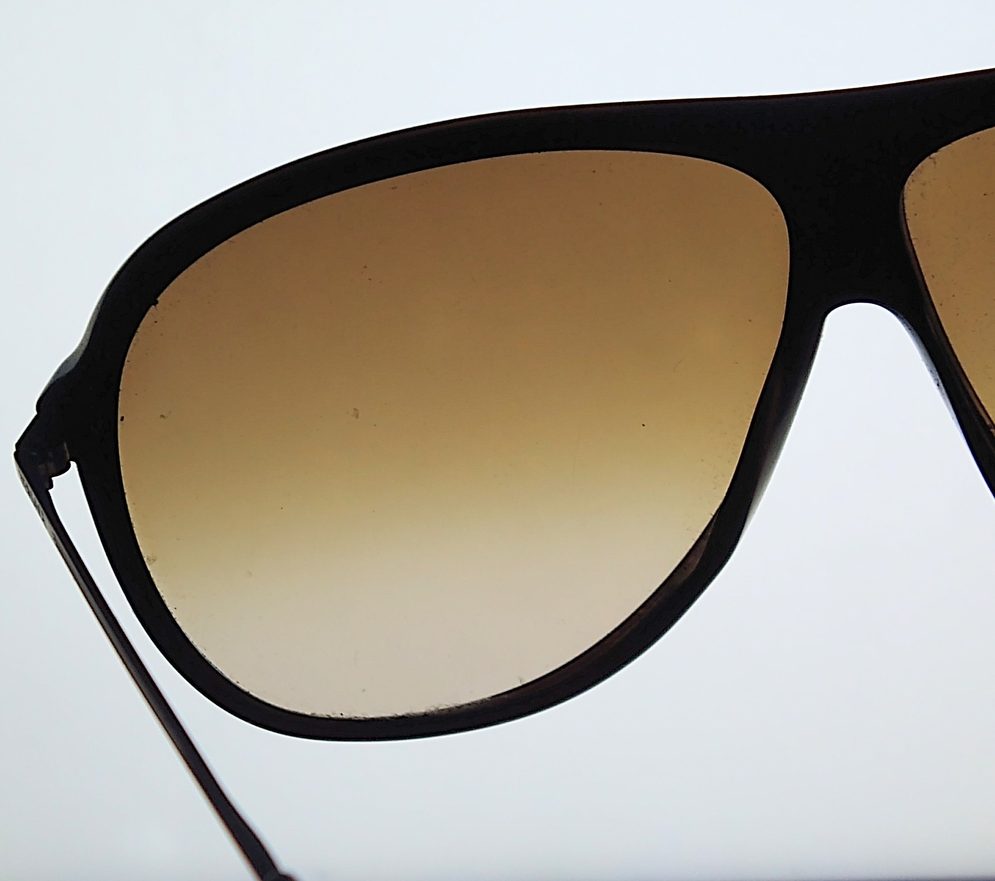 Versace Versace Aviator Sunglasses Brown Tortoise Havana Italy Size ONE SIZE - 12 Thumbnail