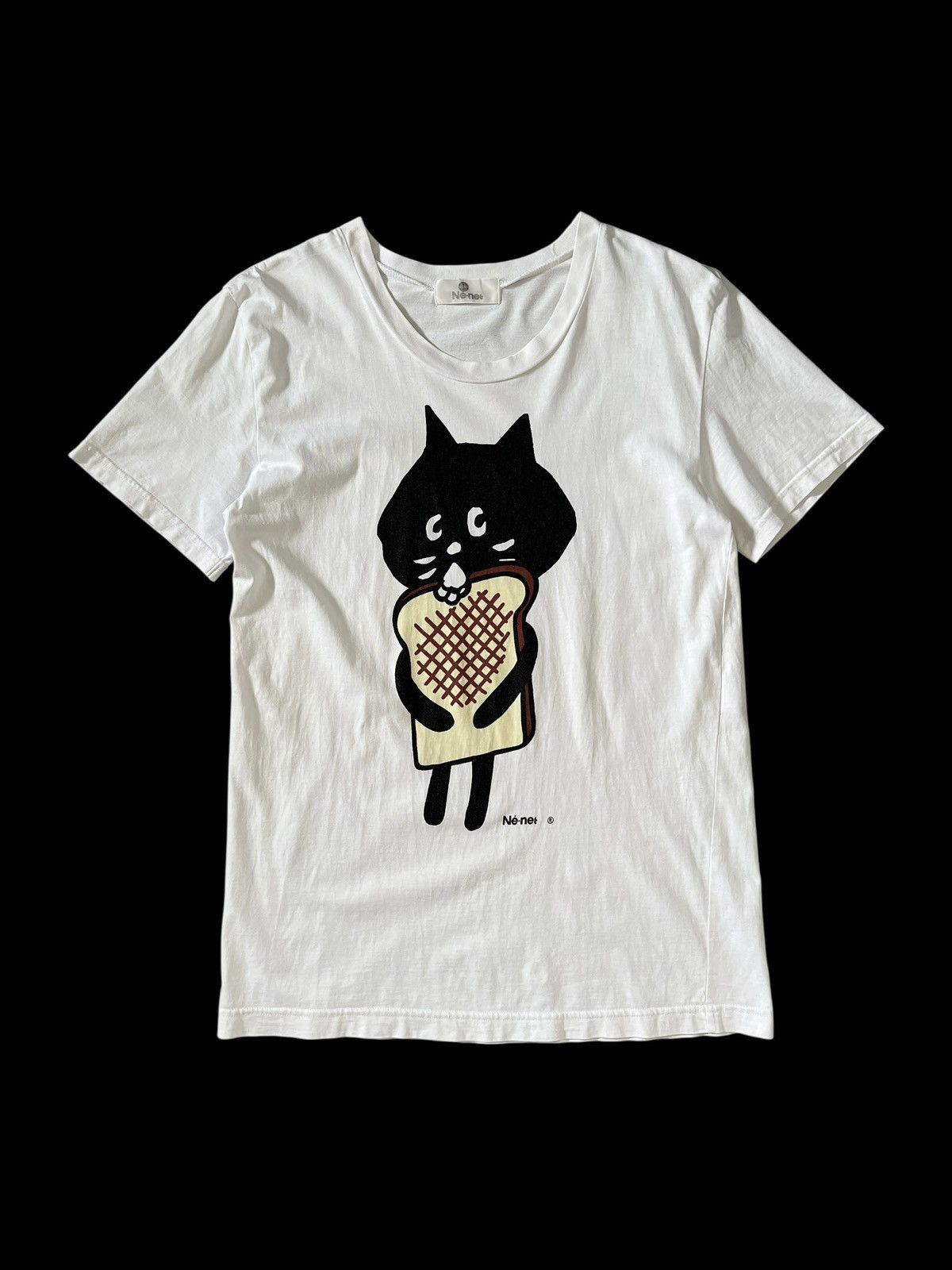 Ne-Net Ne-Net Cat Tshirt Size US S / EU 44-46 / 1 - 1 Thumbnail