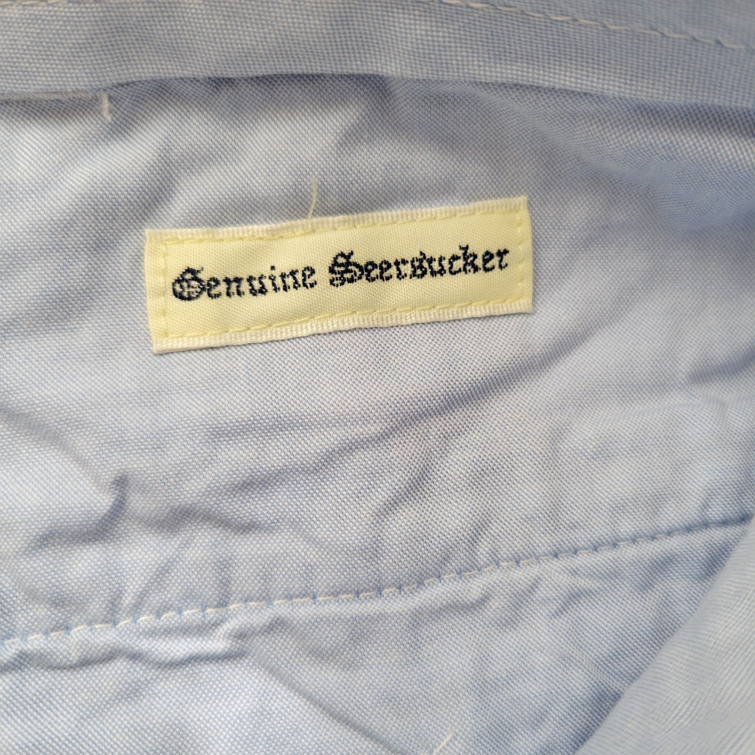 Brooks Brothers Brooks Brothers Seersucker Chino Shorts Blue White 100% 36 Size US 36 / EU 52 - 7 Thumbnail