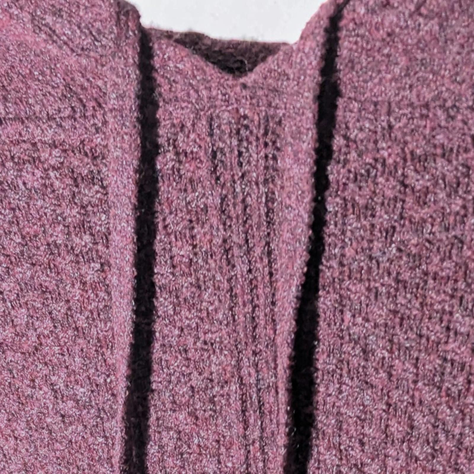Denver Hayes Denver Hayes S/P Small Burgundy Knit Recycled Materials Size S / US 4 / IT 40 - 3 Thumbnail