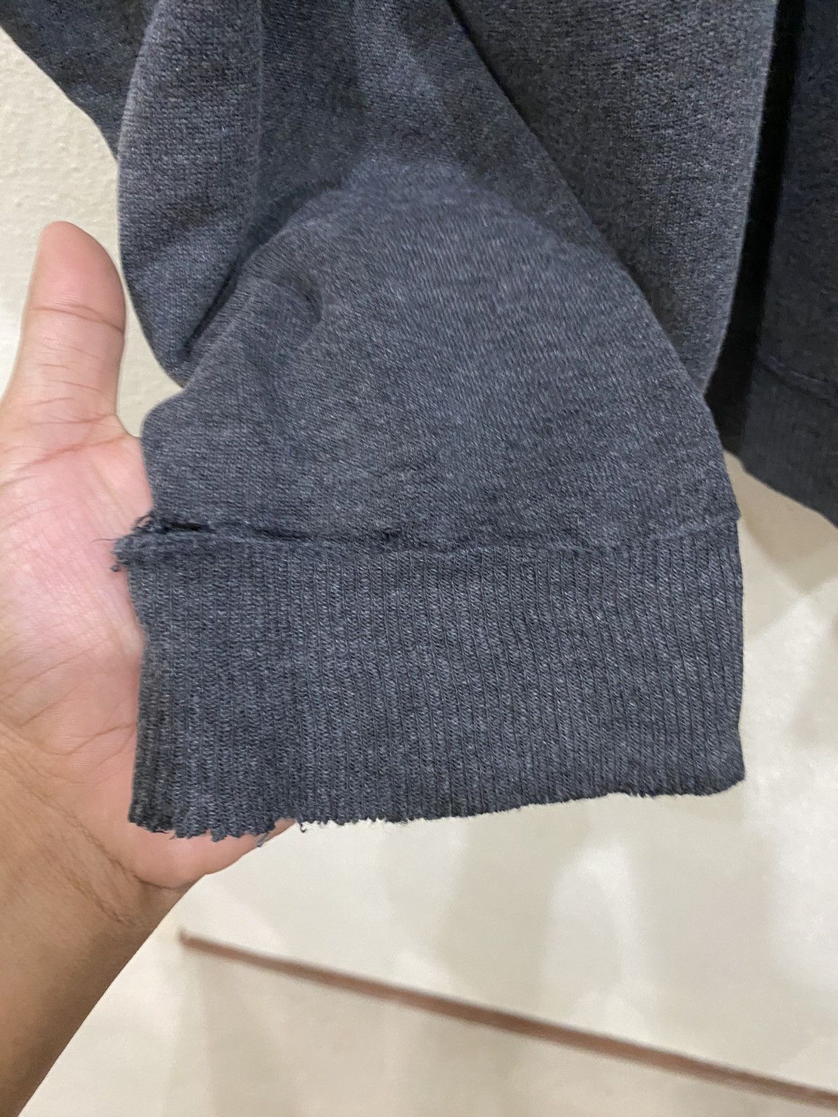 Hanes × Vintage Vintage Hanes Faded Plain Sweatshirt Size US L / EU 52-54 / 3 - 6 Thumbnail