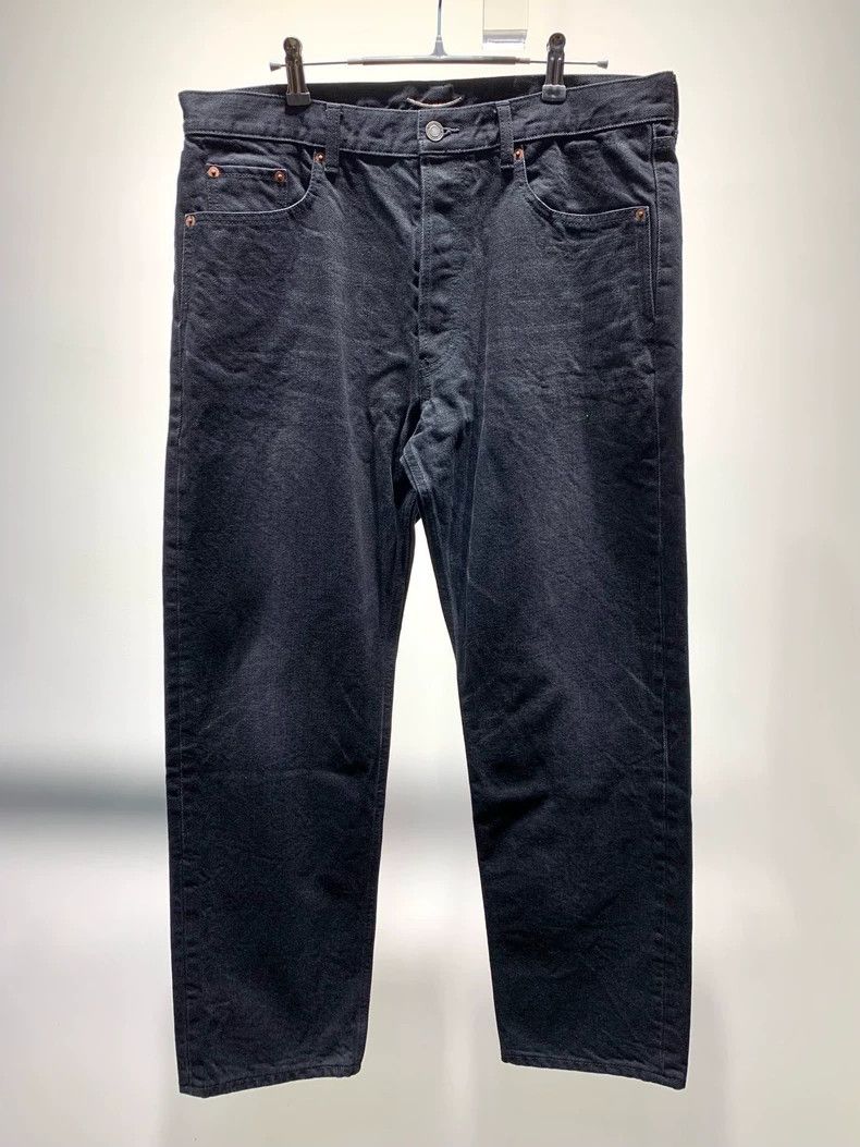 Saint Laurent Paris YSL Black Denim Long Pants Size US 32 / EU 48 - 1 Thumbnail