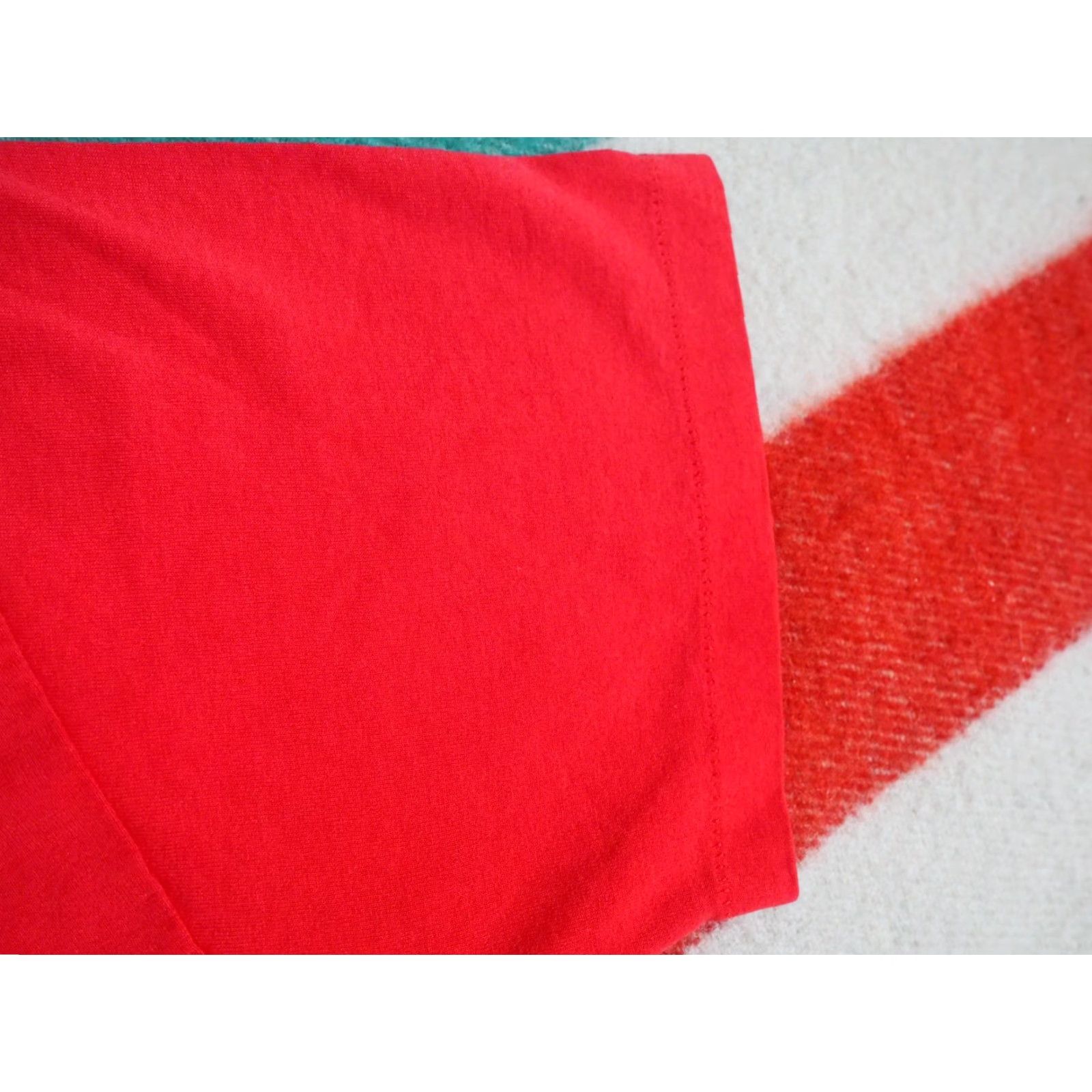 Hanes VTG Hanes 90s Tee Red T-Shirt L Mens Short Sleeve Graphic Logo Shirt USA Marathon Run Narrows Tacoma WA 1993 Cotton Size US L / EU 52-54 / 3 - 6 Thumbnail