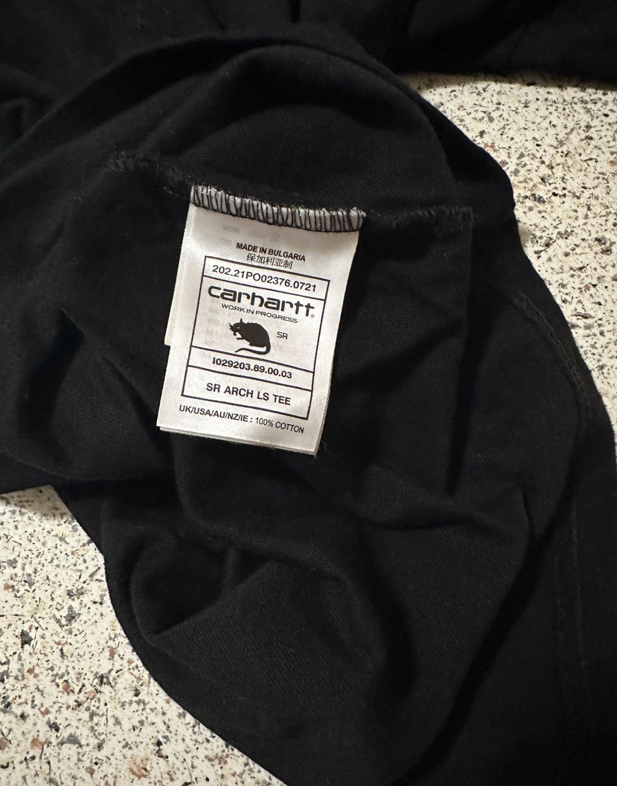 Carhartt Wip × Stray Rats Stray Rats Arch Long Sleeve T-shirt Size US S / EU 44-46 / 1 - 5 Thumbnail