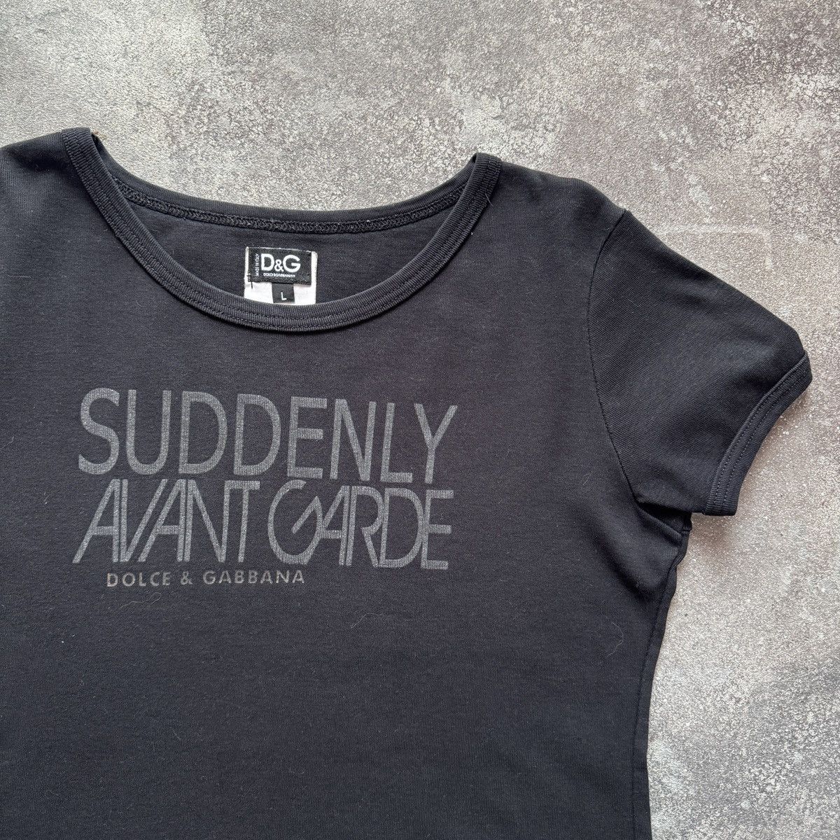 Dolce & Gabbana D&G Dolce & Gabbana Vintage Avant Garde T-Shirt Size L / US 10 / IT 46 - 4 Thumbnail