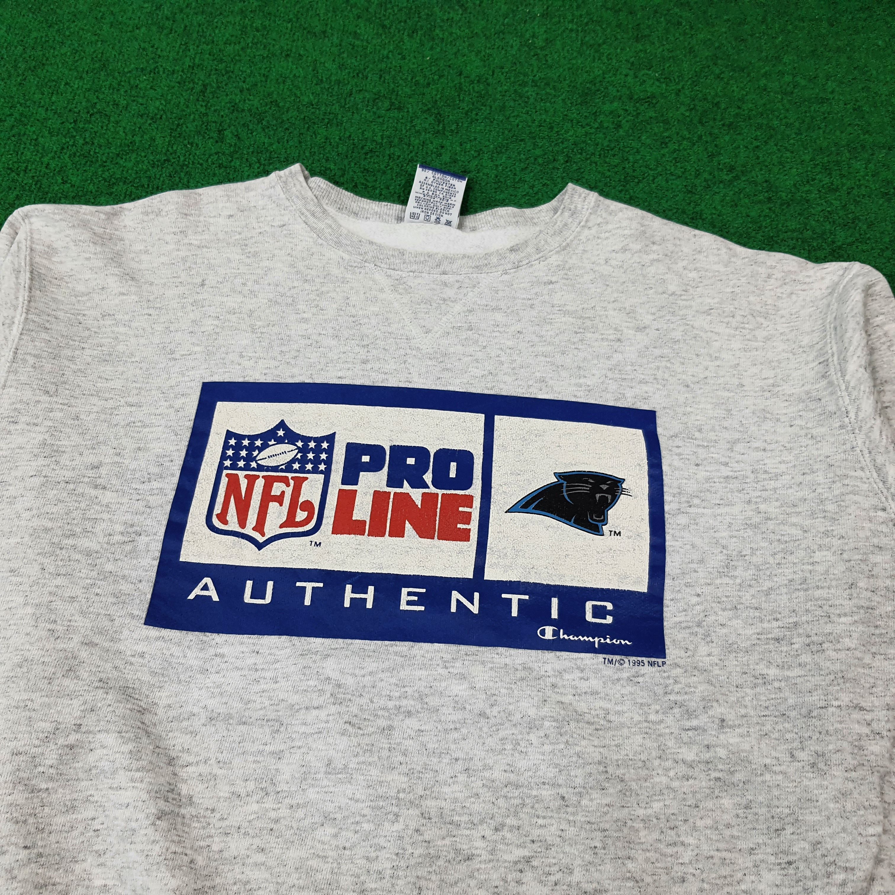 Champion Vintage NFL Pro Line Carolina Panthers Sweatshirt C275N16 Size US XL / EU 56 / 4 - 2 Thumbnail