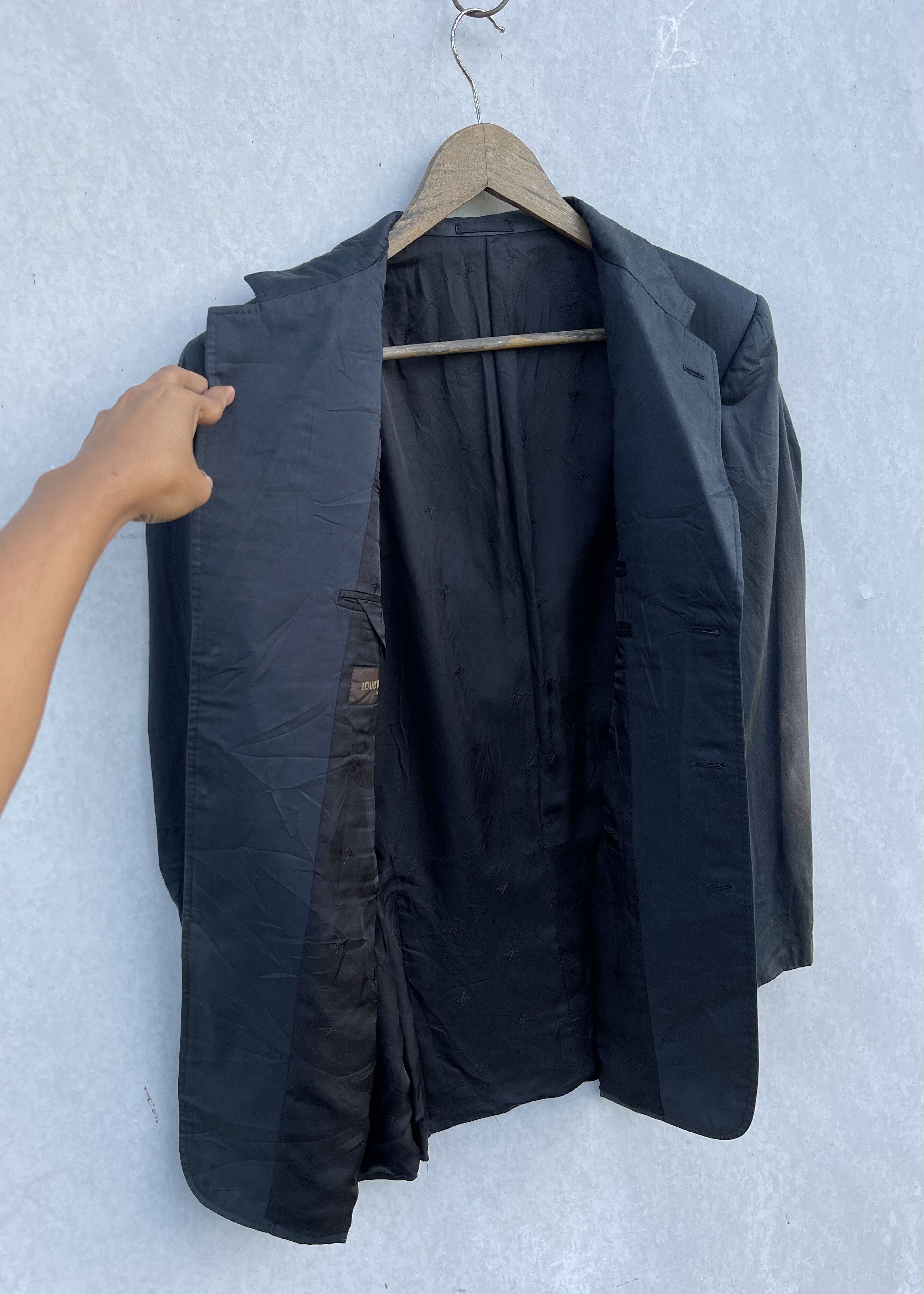 Louis Vuitton 🔥 LOUIS VUITTON MEN'S SINGLE BRESTED BLAZER JACKET Size US M / EU 48-50 / 2 - 6 Thumbnail