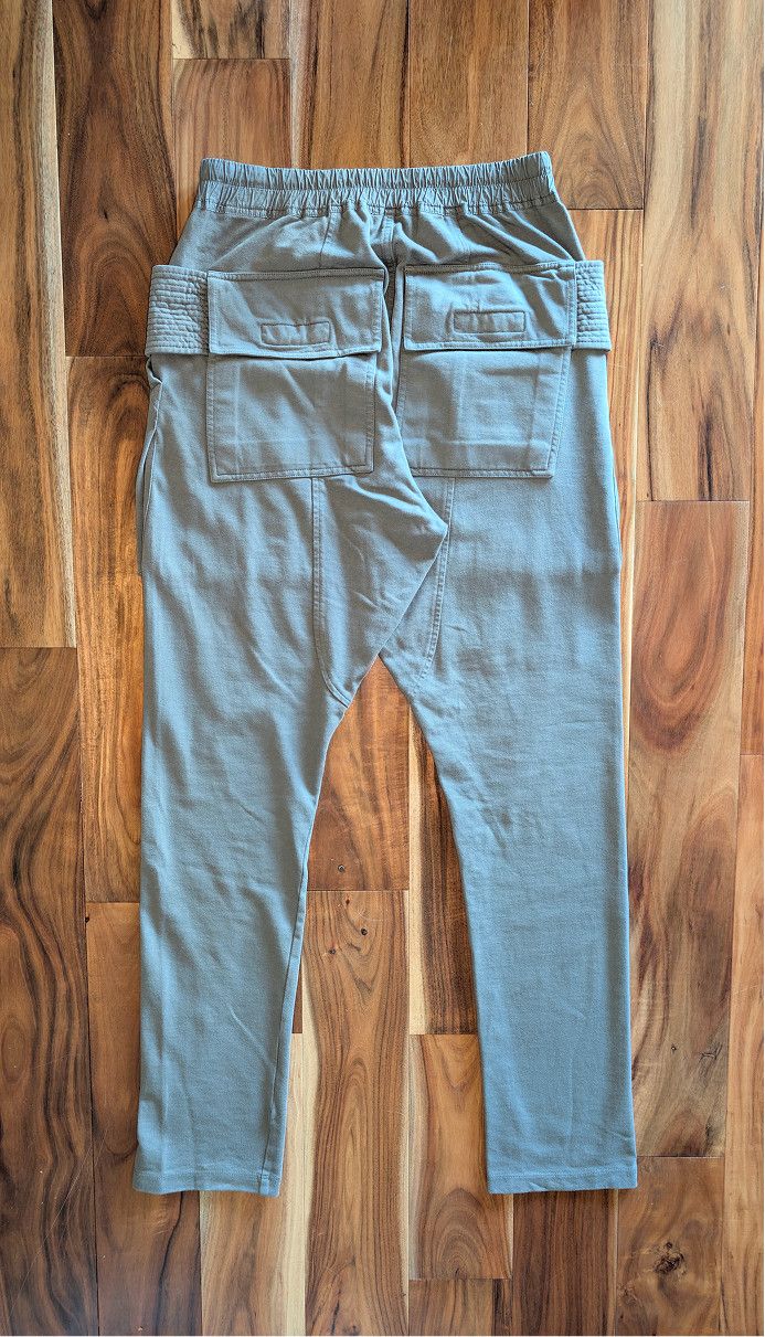 Rick Owens Drkshdw Rick Owens DRKSHDW Creatch Cargo Pant Heavy Cotton Jersey Size US 34 / EU 50 - 3 Thumbnail