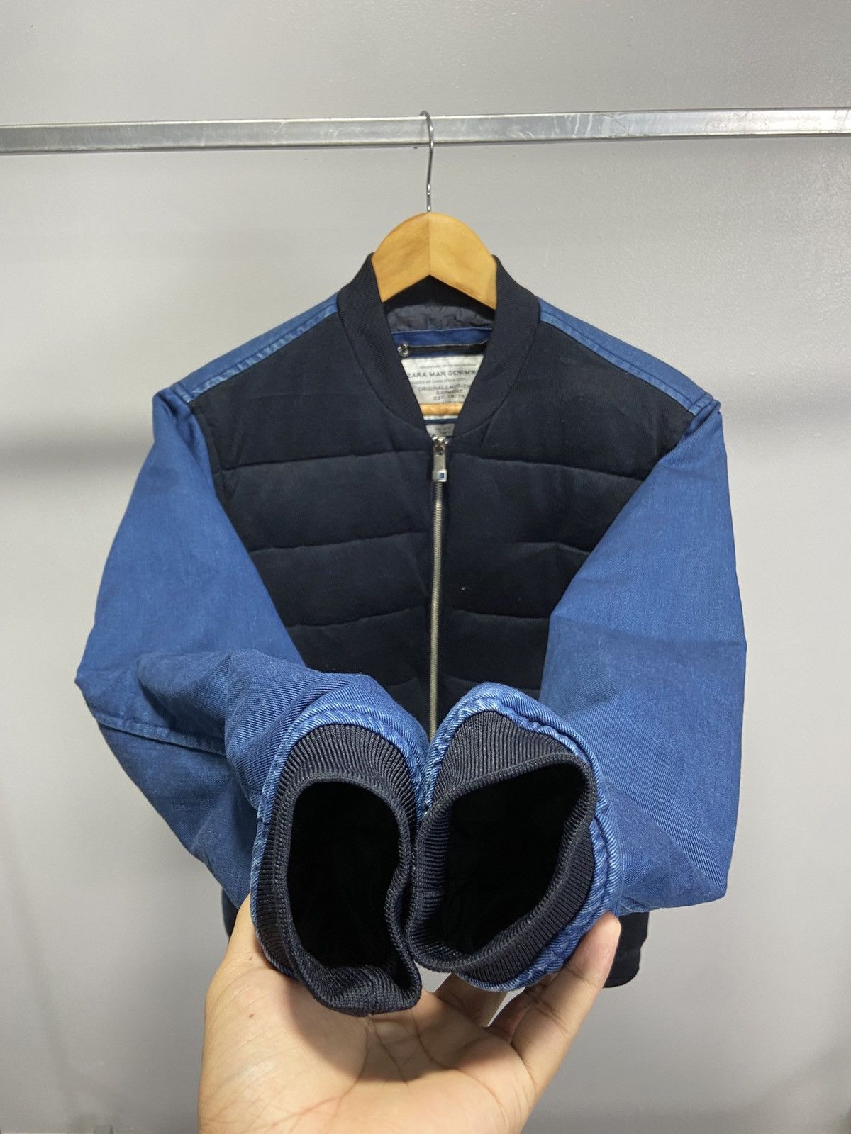 Japanese Brand × Zara Zara man Denimwear jacket Size US M / EU 48-50 / 2 - 4 Thumbnail