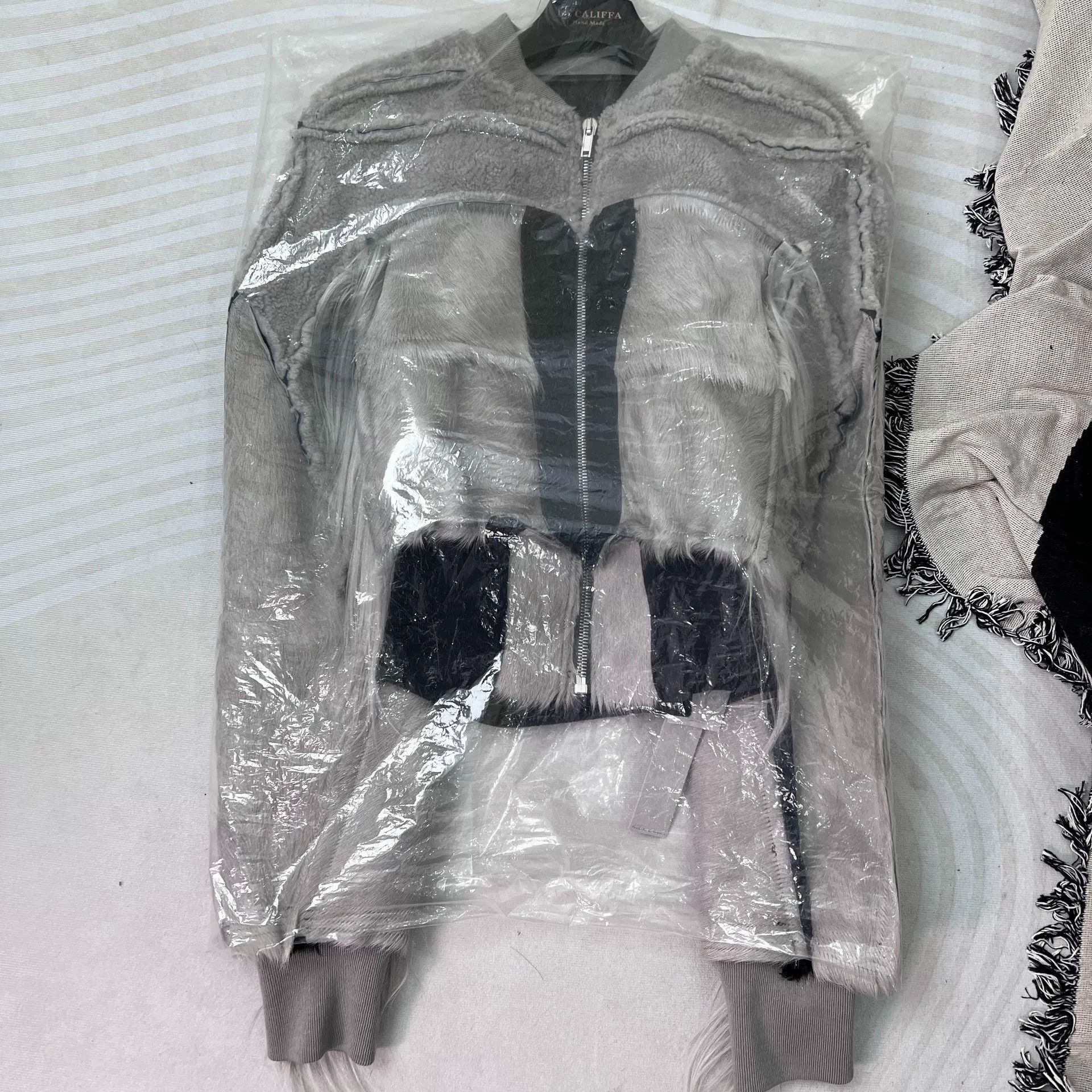 Rick Owens rick owens new mixed material jacket Size US L / EU 52-54 / 3 - 1 Preview