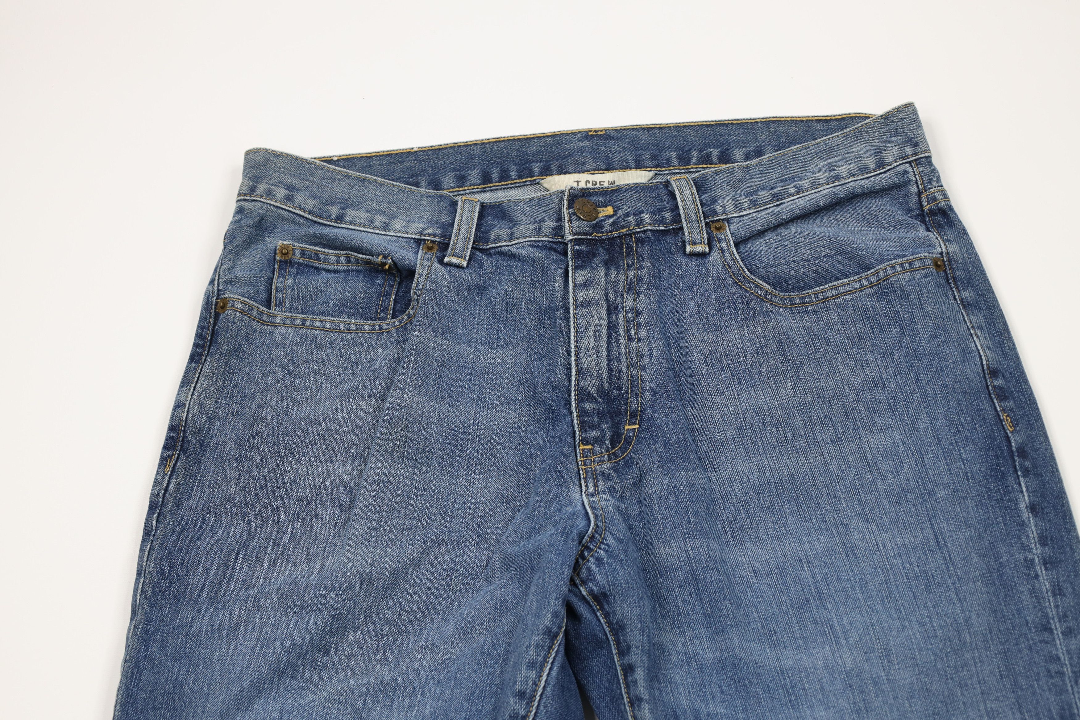 J.Crew Vintage Y2K J Crew Loose Fit Wide Leg Denim Jeans Blue Size US 34 / EU 50 - 2 Thumbnail