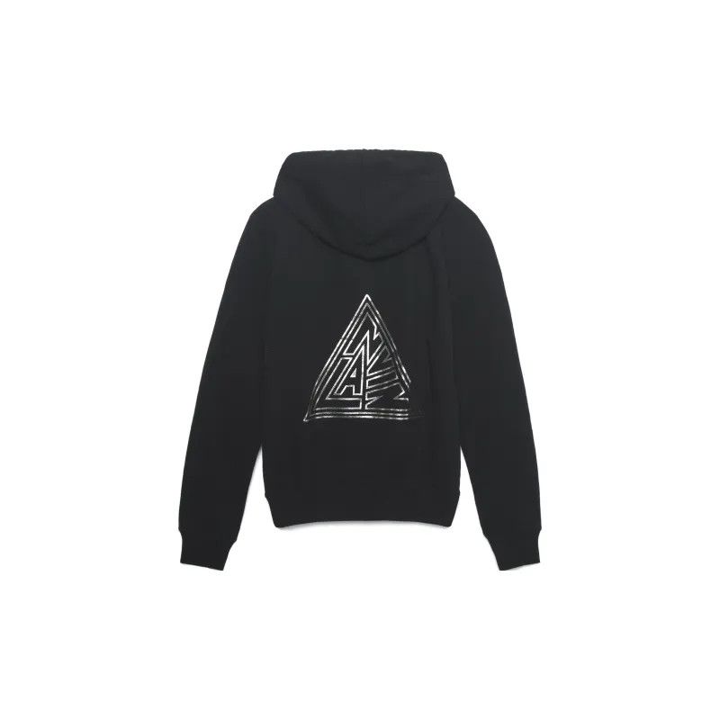Lanvin o1y0225 Logo Embroidered Hoodie in Black Size US S / EU 44-46 / 1 - 2 Thumbnail