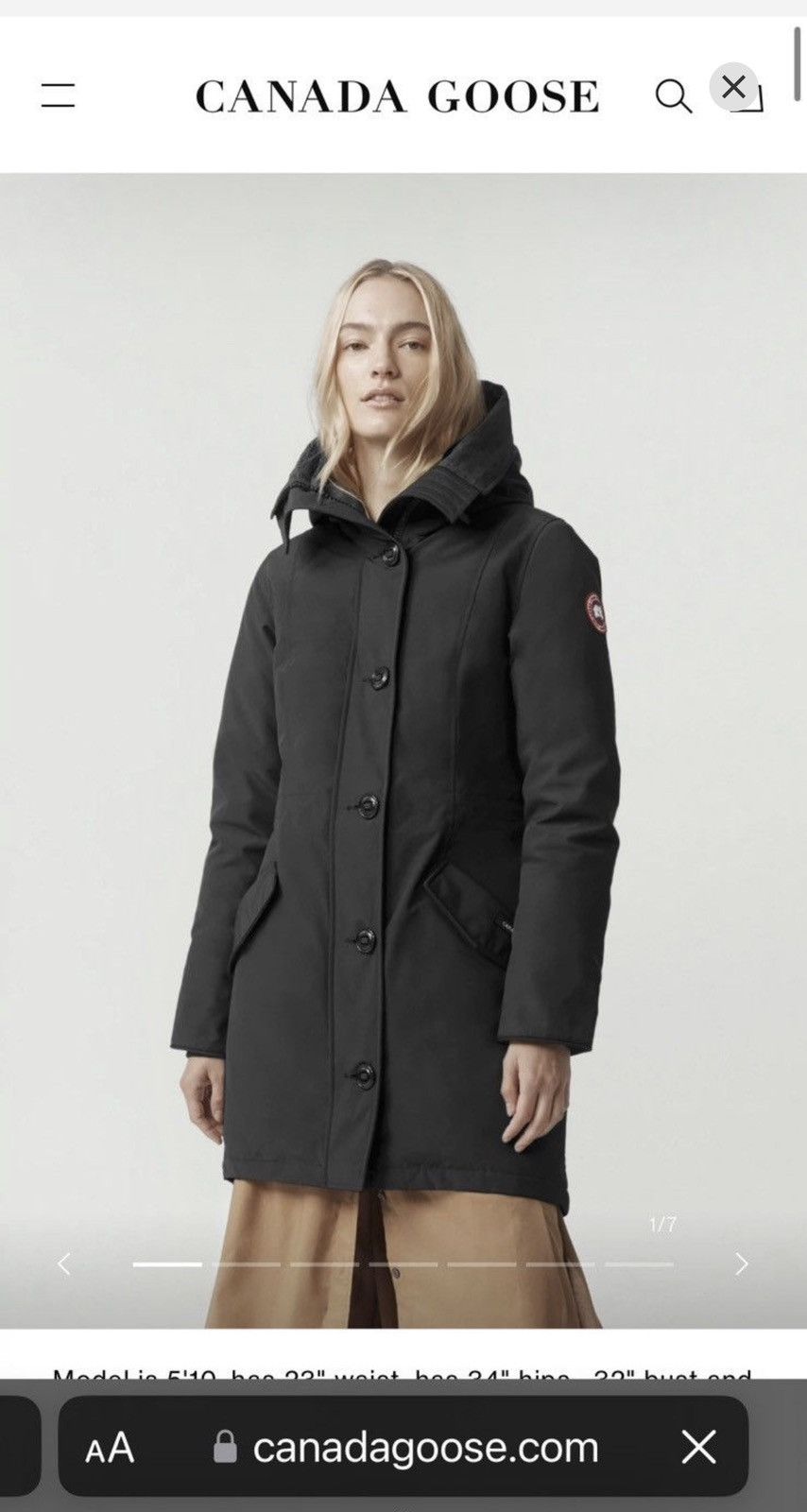 Canada Goose Canada Goose Rossclair down Parka Size XS / US 0-2 / IT 36-38 - 3 Thumbnail