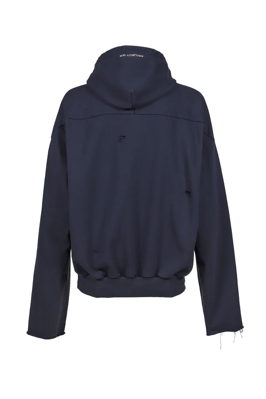 パーカー・フーディ PROJECT G/R GIMP WAFFLE THERMAL ZIP HOODIE / WASHED BLK PROJECT G/R プロジェクト ジーアール FW24 GIMP WAFFLE THERMAL