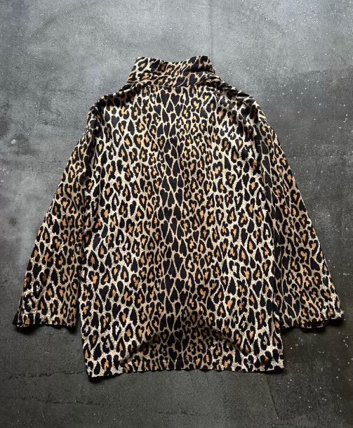 Number (N)ine Number (N)ine 2003AW “Heart Tears” Leopard Print Shirt Size US L / EU 52-54 / 3 - 2 Thumbnail