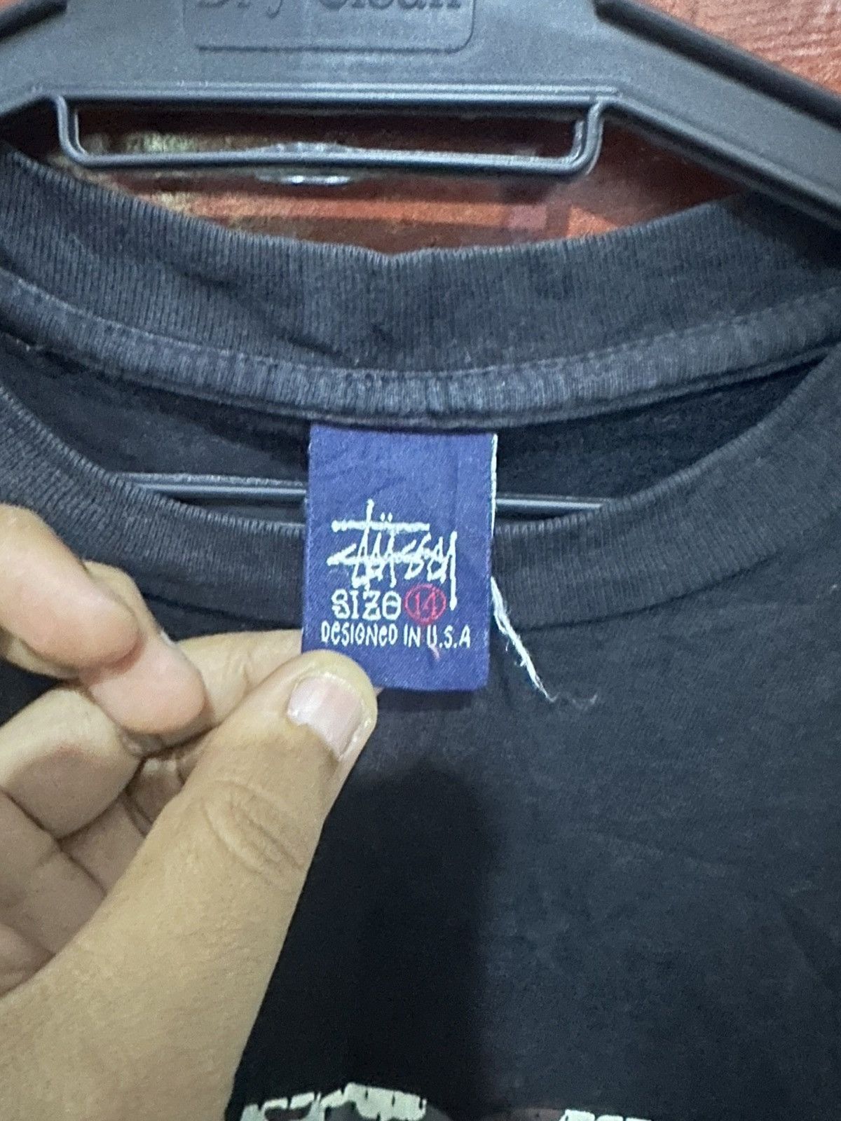 Stussy Vintage 90s Old Stussy Camo Logo Tshirt Size US M / EU 48-50 / 2 - 3 Thumbnail