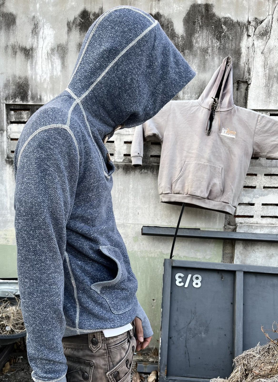 If Six Was Nine VINTAGE DIESEL ITEM KNIT BONO AND NINJA HOODIE Size US M / EU 48-50 / 2 - 5 Thumbnail