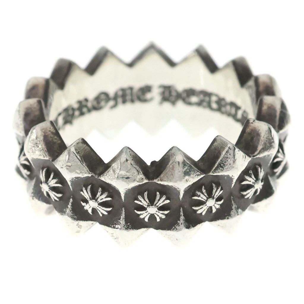 Chrome Hearts 22k Pyramid Plus Ring | Grailed