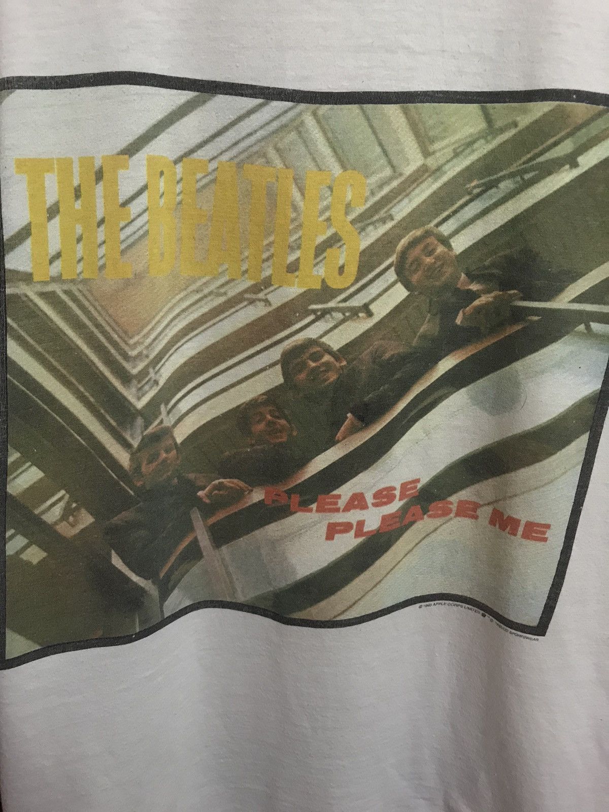 Band Tees × Vintage Vintage 1993 The Beatles Please Please me band rock tee Size US XL / EU 56 / 4 - 3 Thumbnail