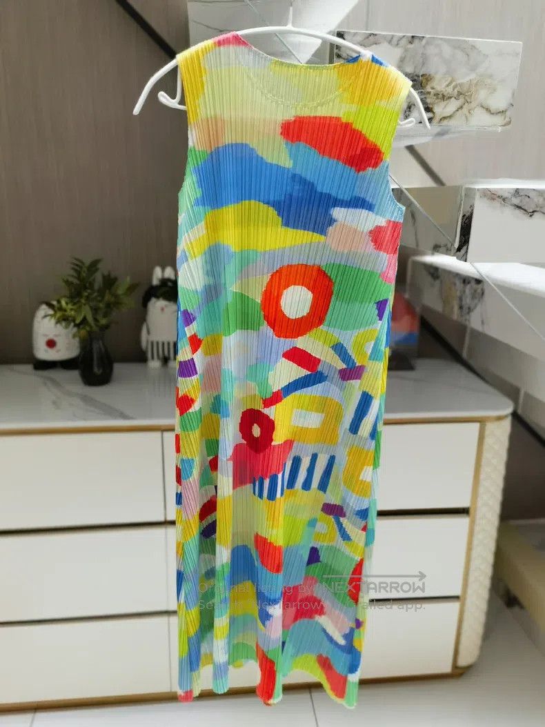 Issey Miyake Issey Miyake Candy Color Dress Size M / US 6-8 / IT 42-44 - 2 Thumbnail