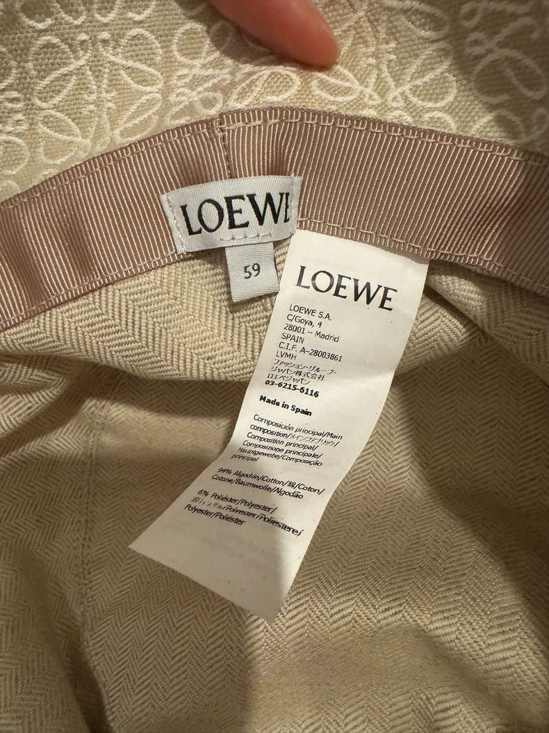 Loewe LOEWE size 59 Bucket hat Size ONE SIZE - 4 Thumbnail