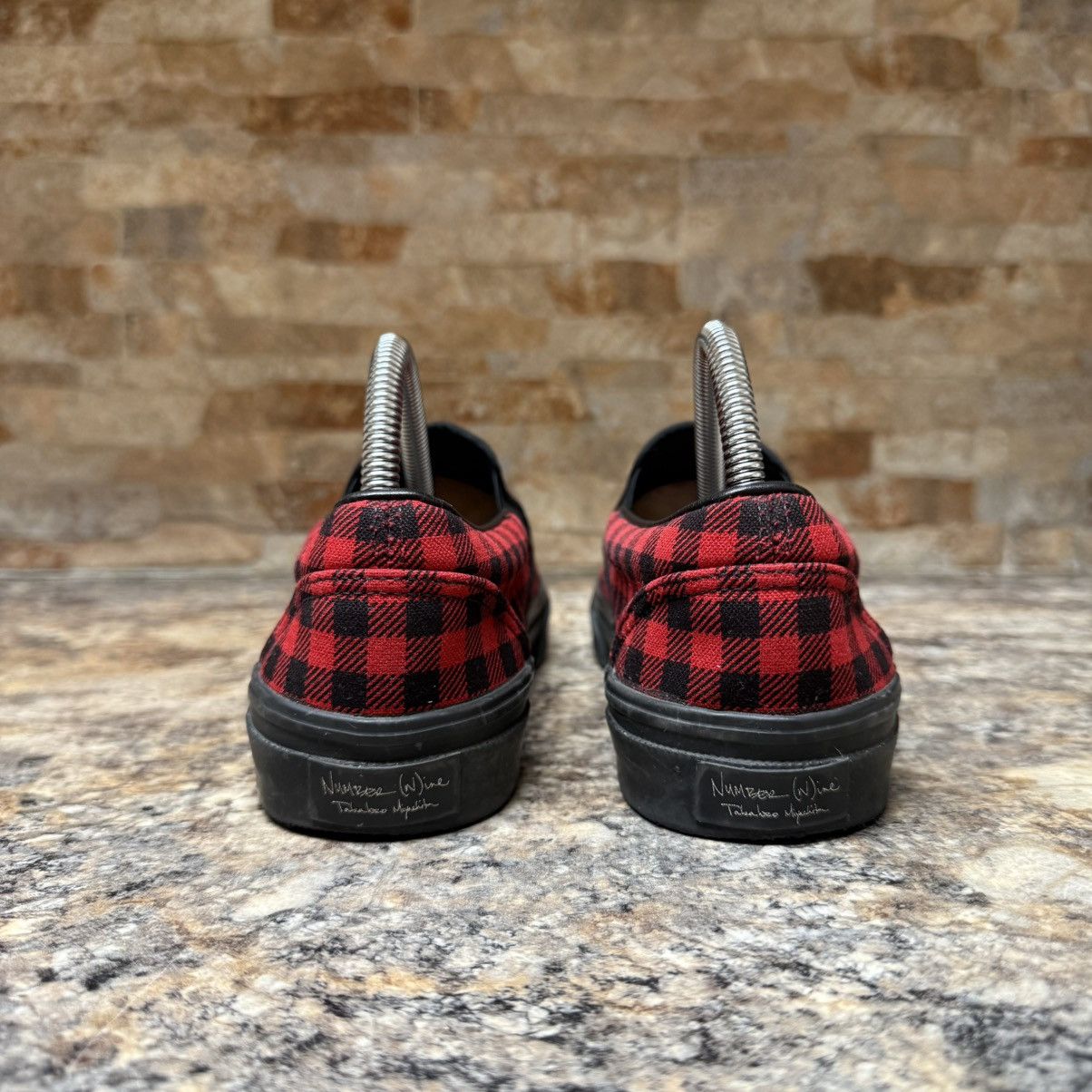 Number (N)ine Number (N)ine SS05 Checkered Slip On Size 8 (Fits US 8.5) Size US 8 / EU 41 - 4 Thumbnail