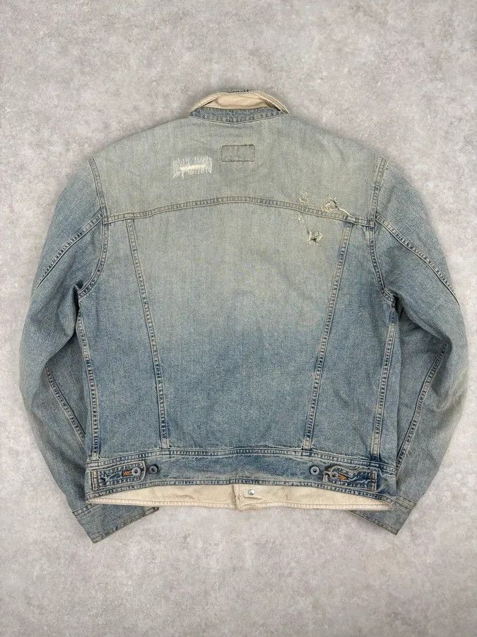 Dolce & Gabbana SS2004 Dolce & Gabbana Light Blue Distressed Denim Jacket Size US M / EU 48-50 / 2 - 5 Thumbnail