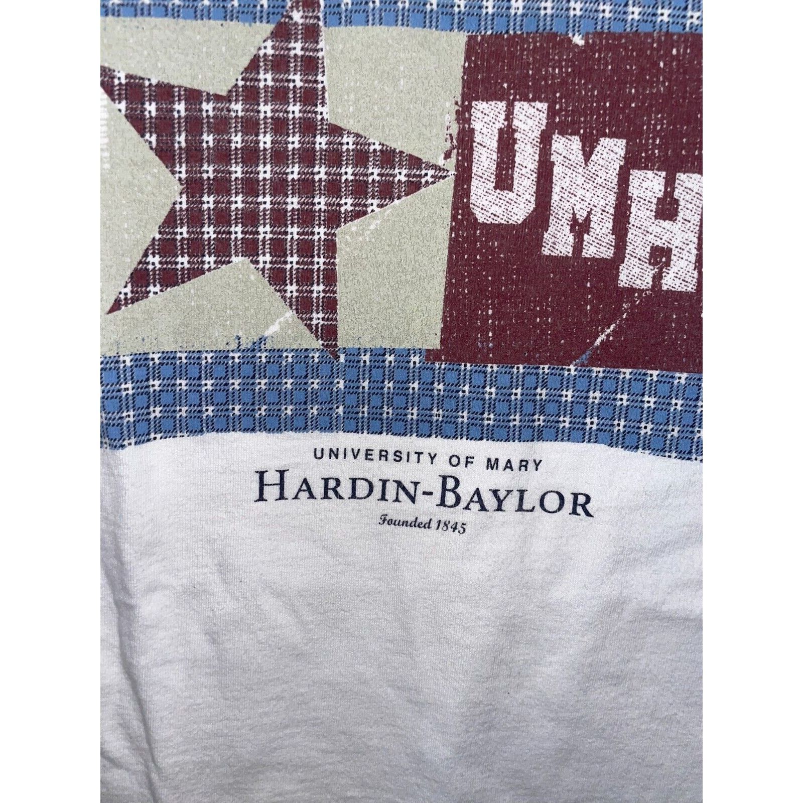 Vintage Vintage University Mary Hardin Baylor Shirt UMHB Tee 2000s M Size US M / EU 48-50 / 2 - 4 Thumbnail