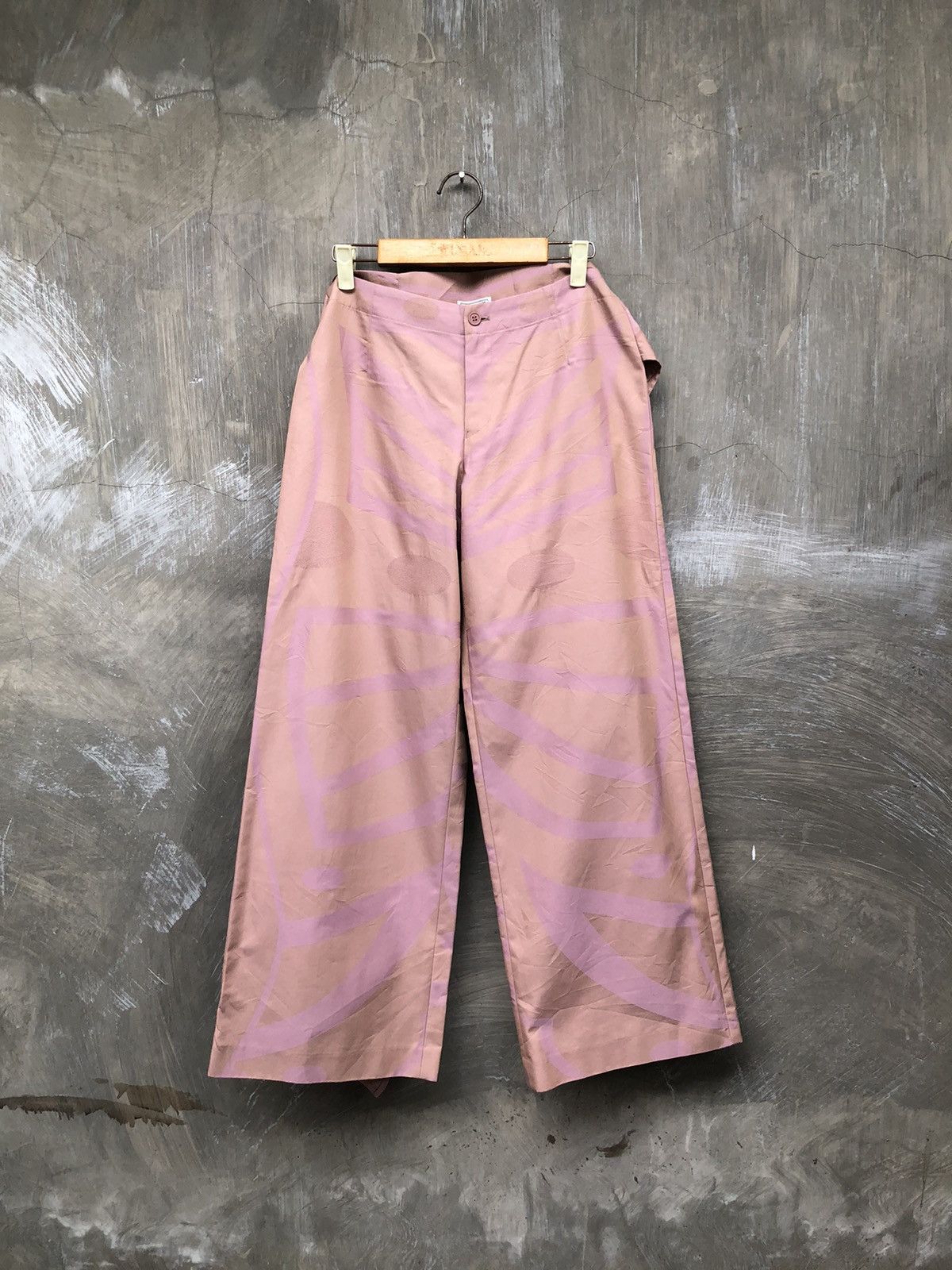 Homme Plisse Issey Miyake × Issey Miyake × Pleats Please Issey Miyake Issey Miyake Fete Belted Pants Size 30" / US 8 / IT 44 - 2 Thumbnail