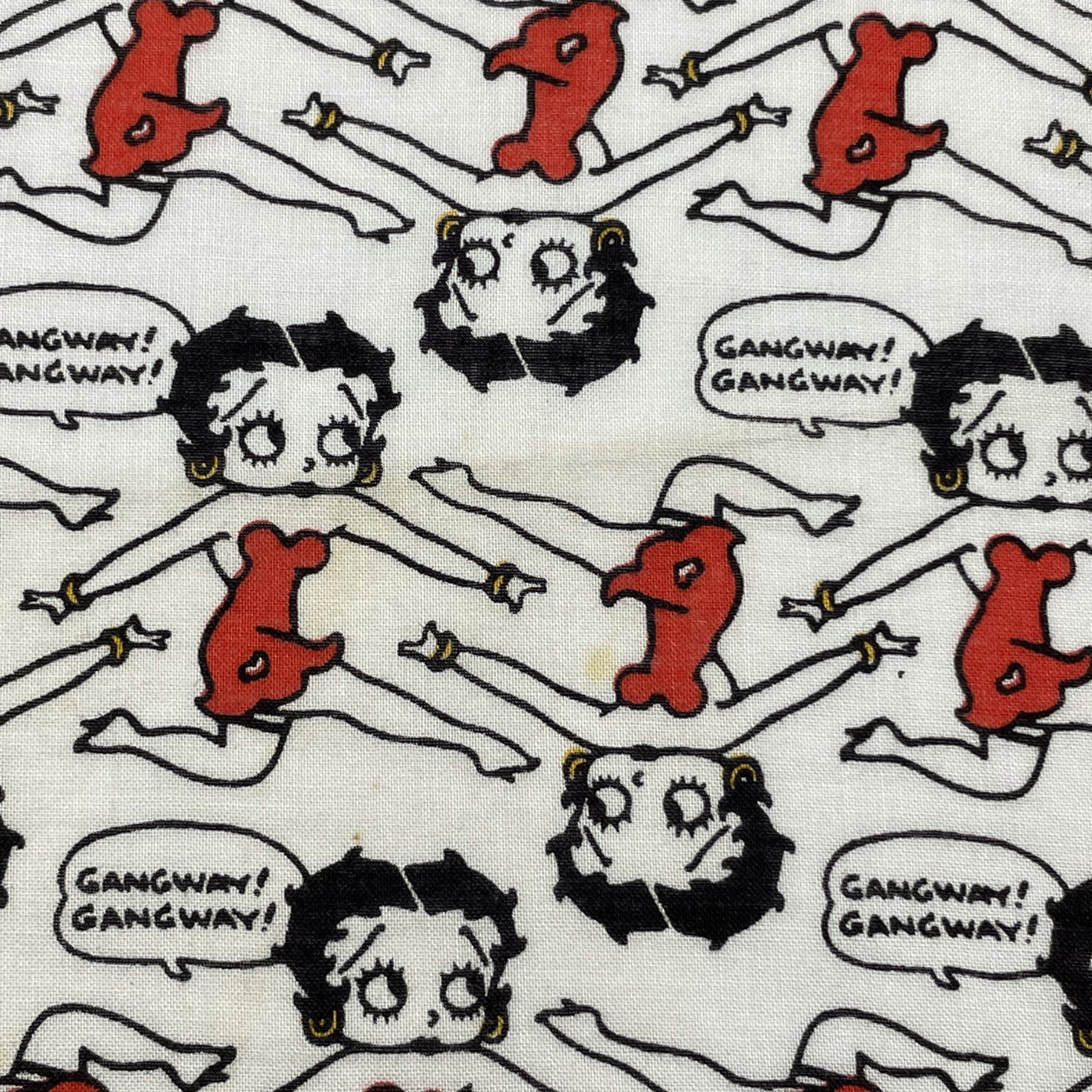 Cartoon Network 80s Betty Boob Handkerchief / Neckerchief / Bandana - 4333 Size ONE SIZE - 7 Thumbnail