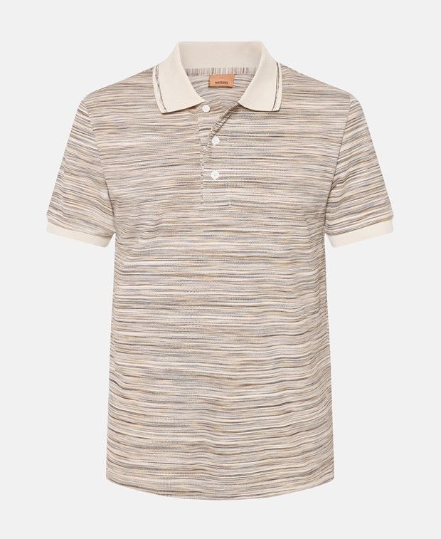 Missoni Knitted polo shirt Size US M / EU 48-50 / 2 - 1 Thumbnail