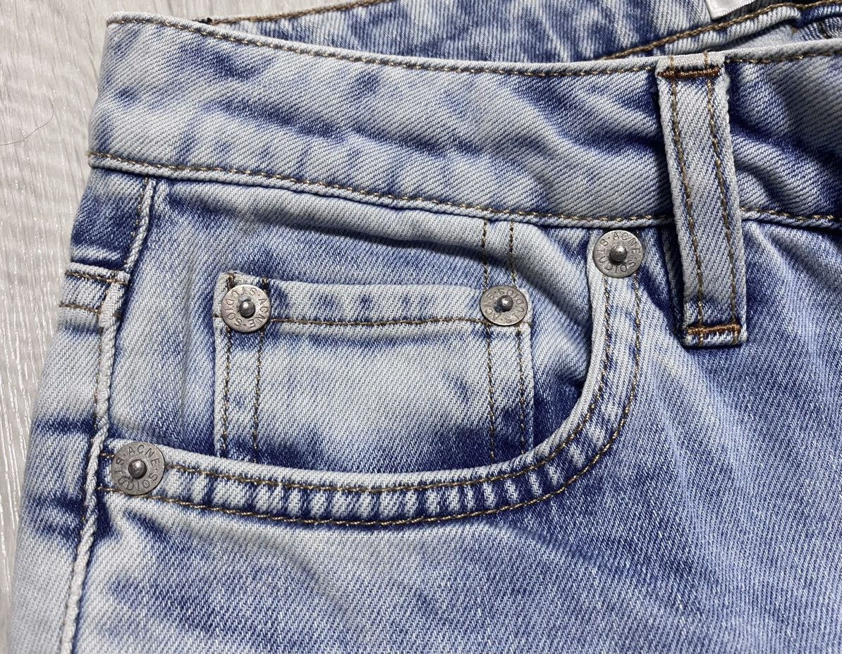 Acne Studios Women’s Acne Studios Flex S Silver Vint Bleached Denim Jeans Size 26" / US 2 / IT 38 - 10 Thumbnail