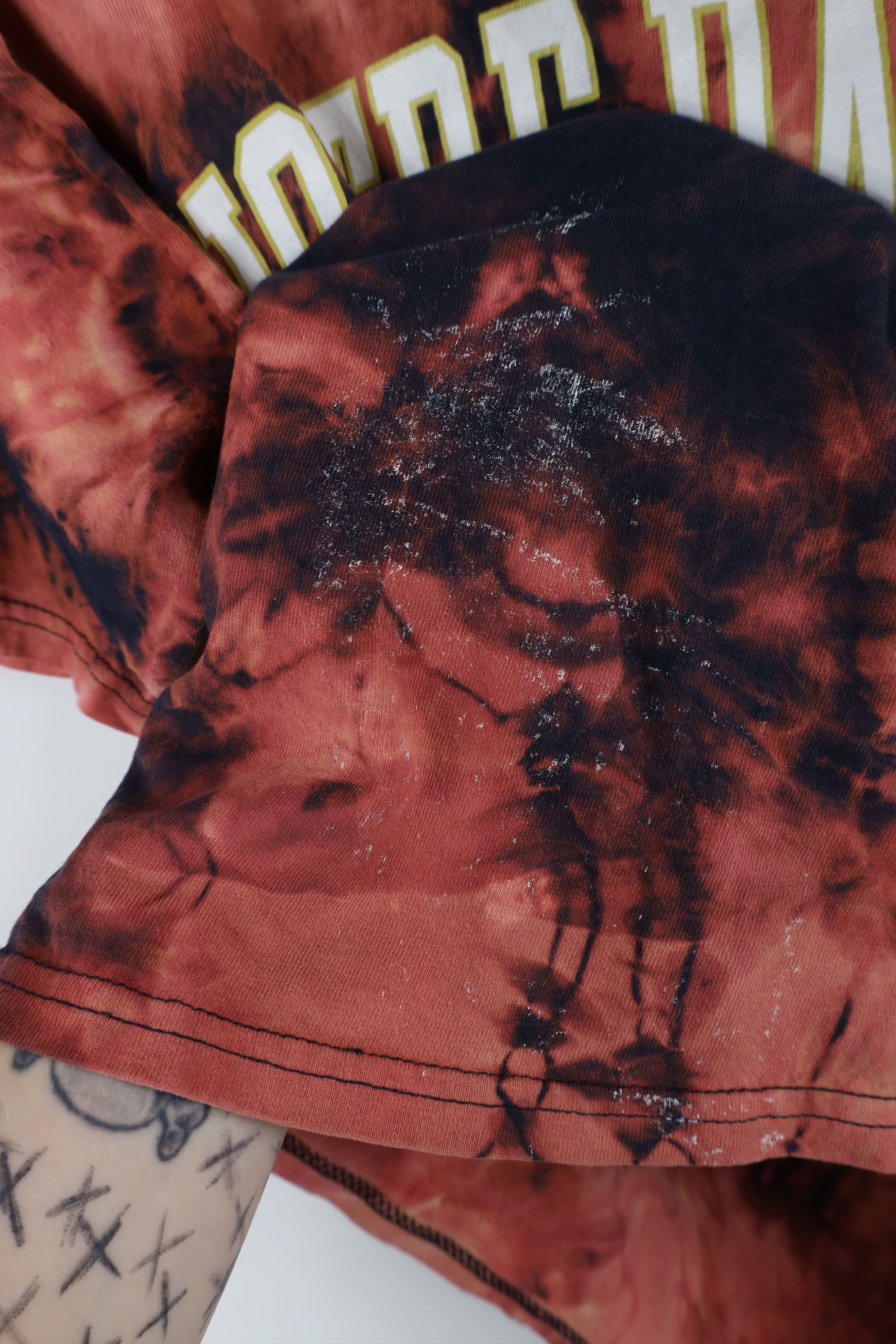 Champion × Vintage Vintage Champion Acid Wash Notre Dame University T-Shirt Size US M / EU 48-50 / 2 - 8 Thumbnail