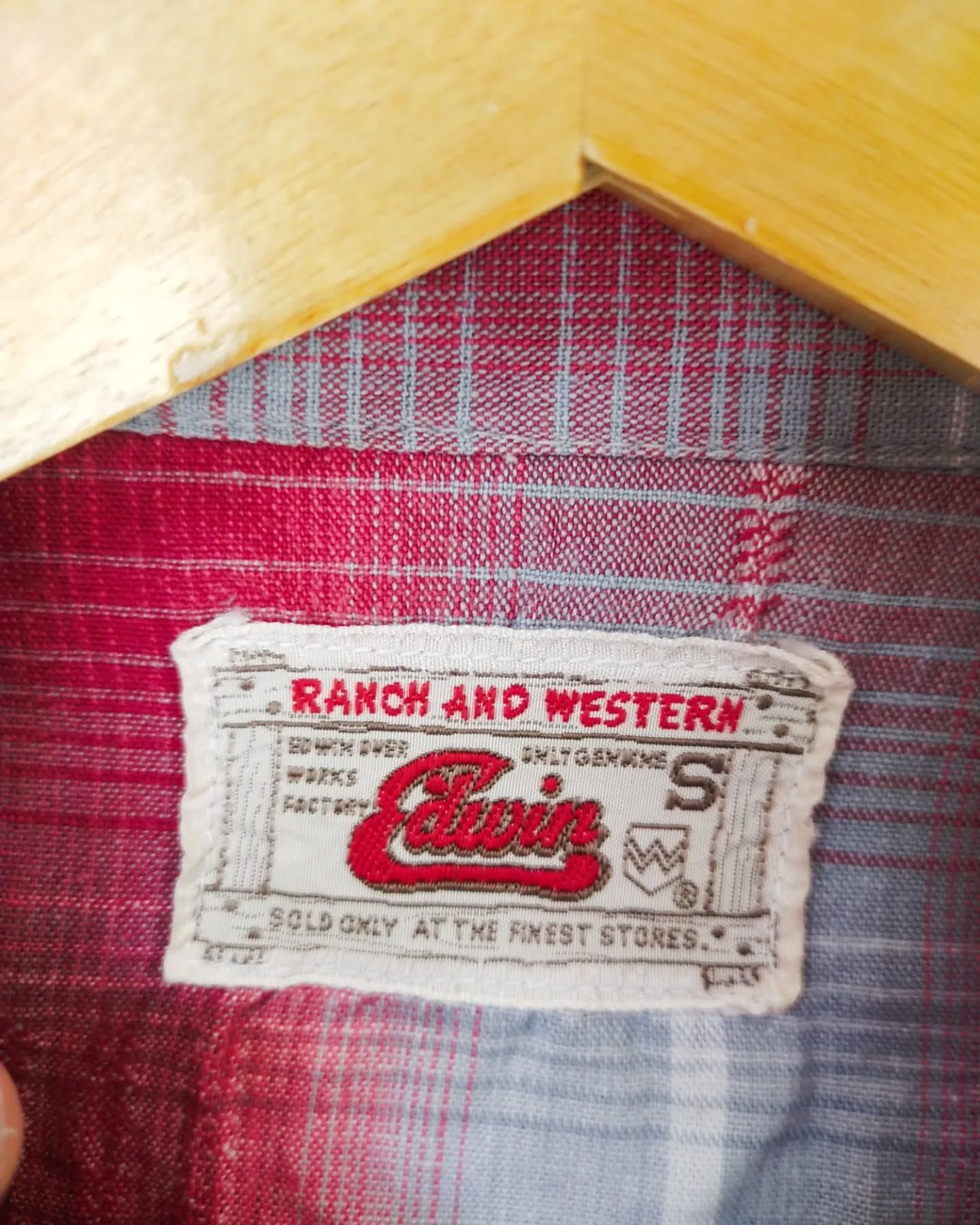 Edwin 70s Edwin Ranch & Western Plaid Vintage Shirt Size US S / EU 44-46 / 1 - 6 Thumbnail