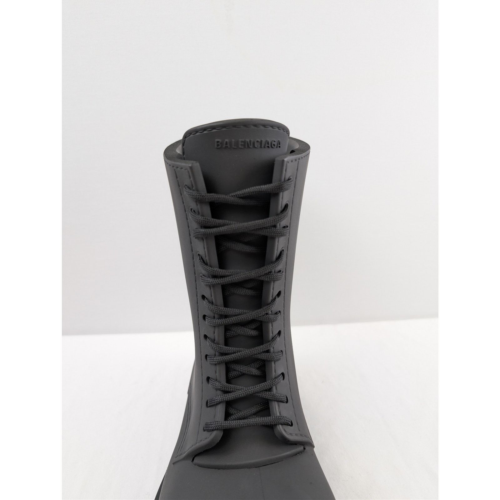 Balenciaga o1rshd1 Q:4 / Full Eva Steroid Boot in Black Size US 11 / EU 44 - 13 Thumbnail