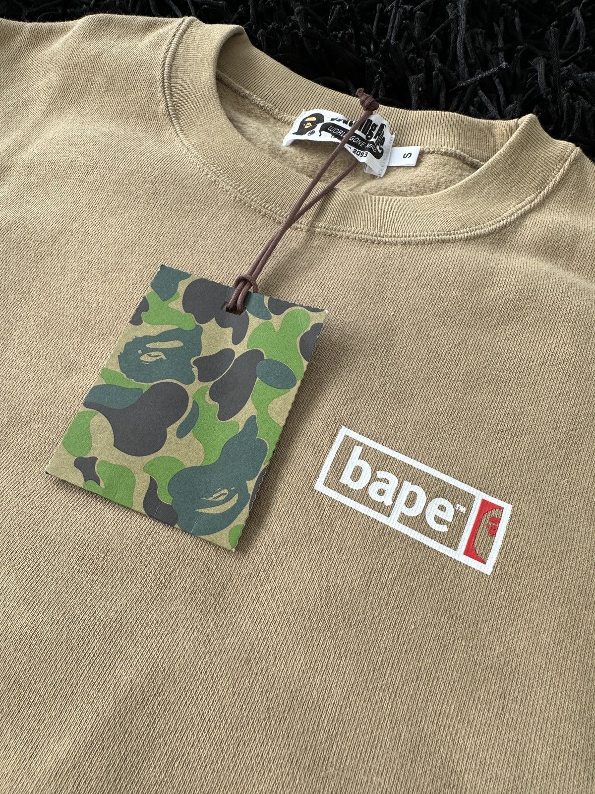 Bape Ape Head Loose Fit Crewneck Size US S / EU 44-46 / 1 - 4 Thumbnail