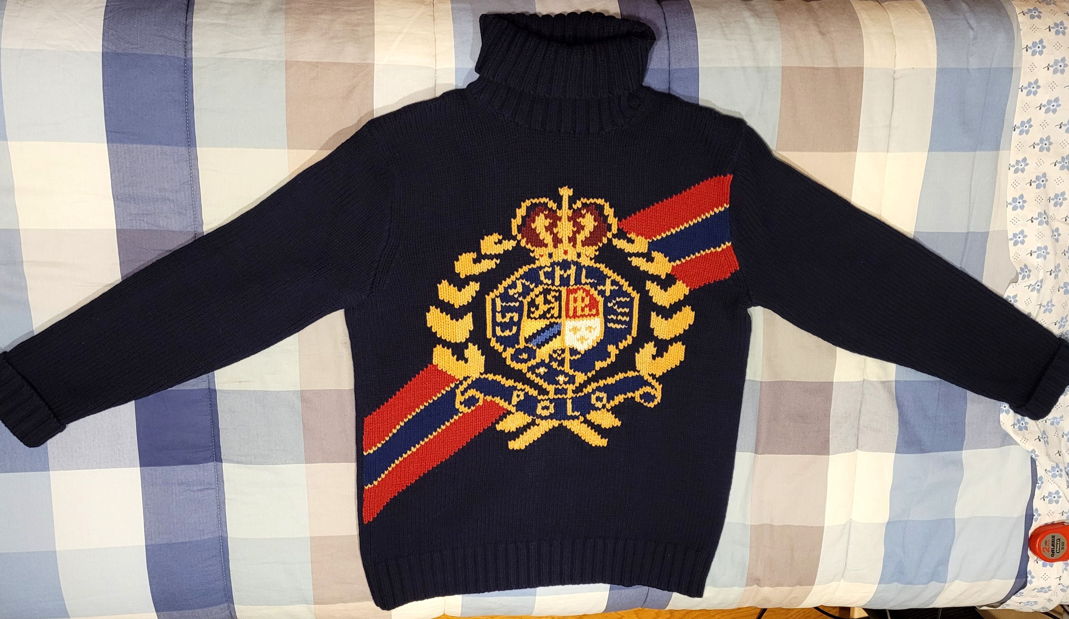 Polo Ralph Lauren polo Ralph Lauren crest wool turtleneck Size US M / EU 48-50 / 2 - 2 Thumbnail