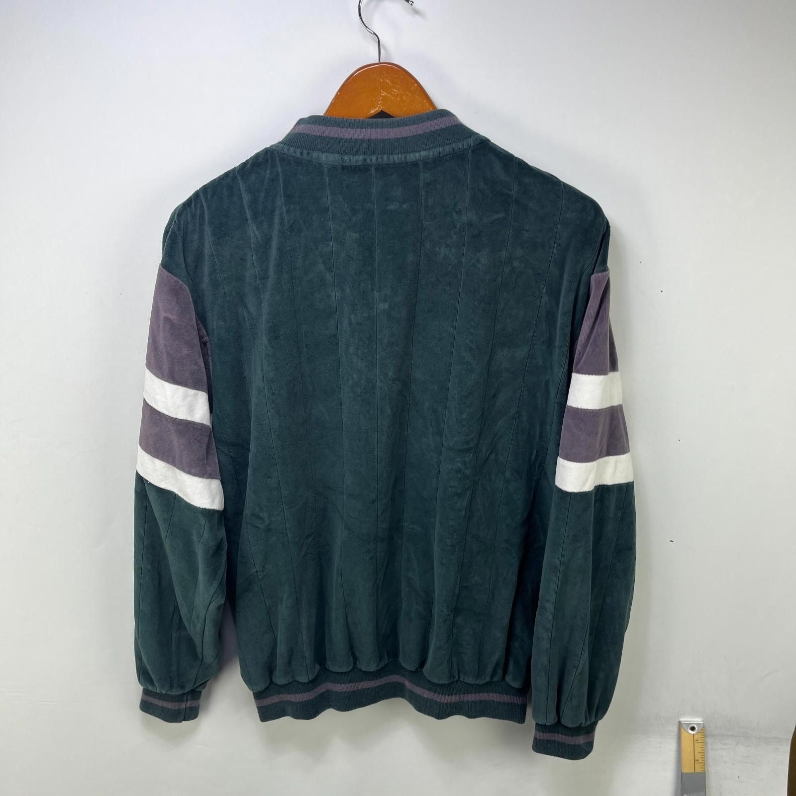 Christian Dior Monsieur Vintage Christian Dior Velour Track Jacket 80s Large Size US L / EU 52-54 / 3 - 8 Thumbnail