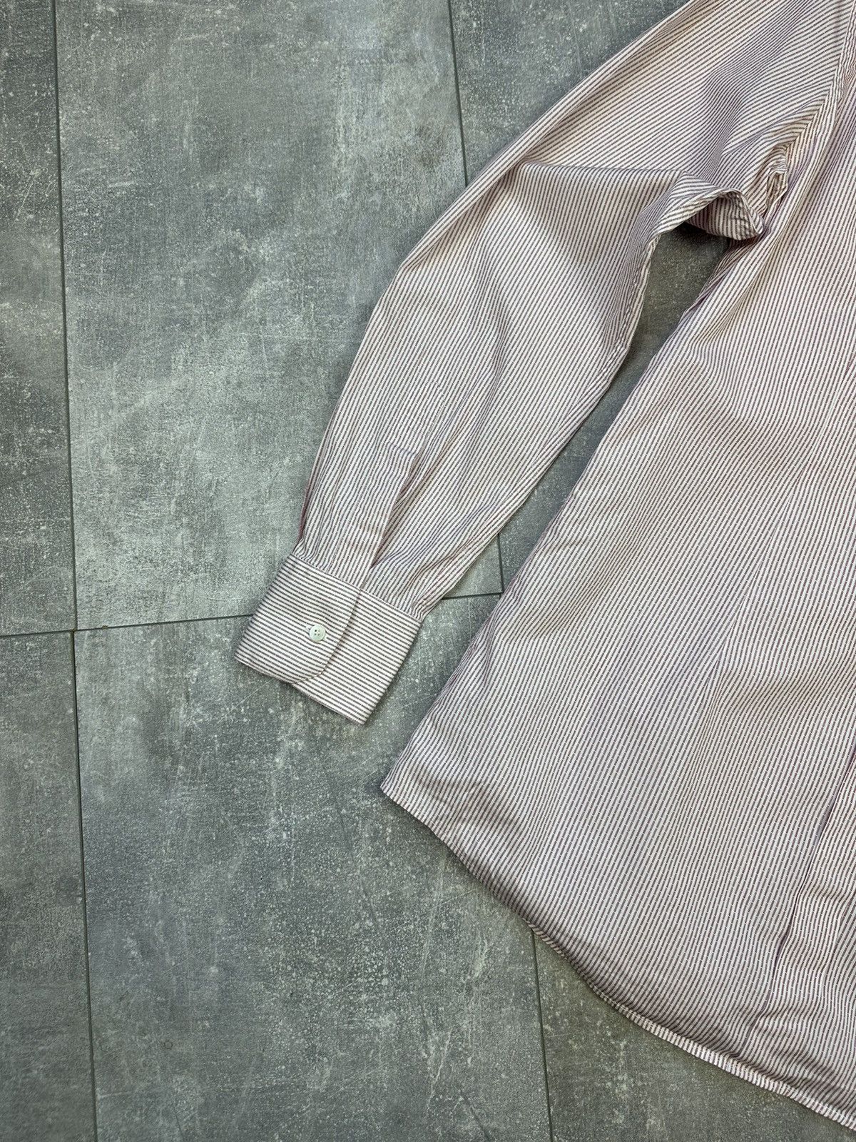 Dolce & Gabbana Dolce & Gabbana Gold Striped Shirts Button Up Size US L / EU 52-54 / 3 - 13 Thumbnail