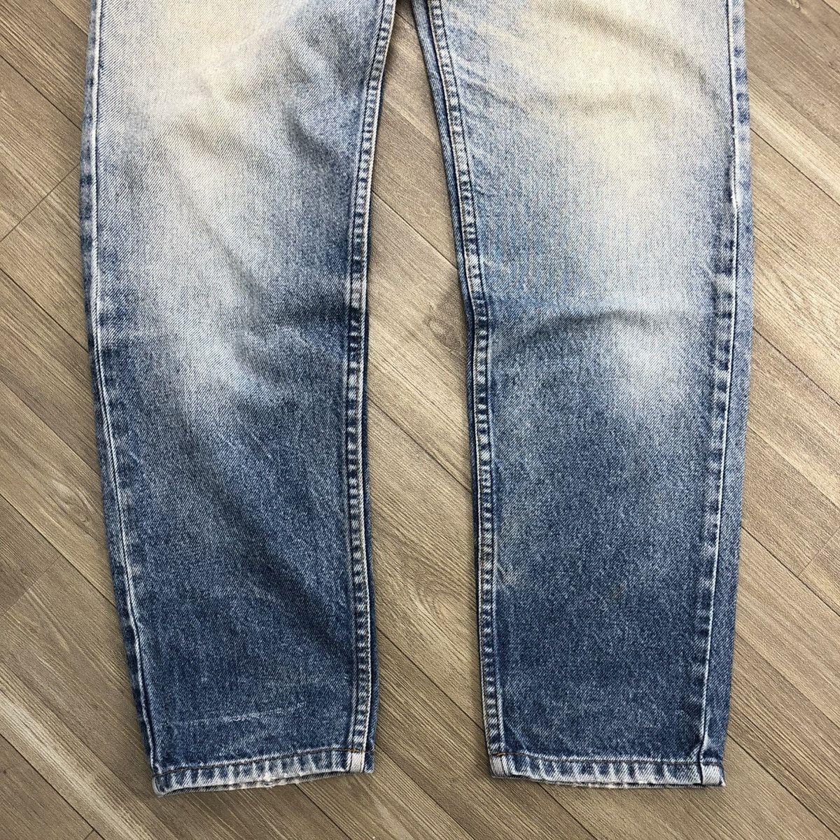 Levi's × Levi's Vintage Clothing 🇺🇸90’s Vintage Levis 510 Straight Nice Faded Jeans Size US 28 / EU 44 - 11 Thumbnail